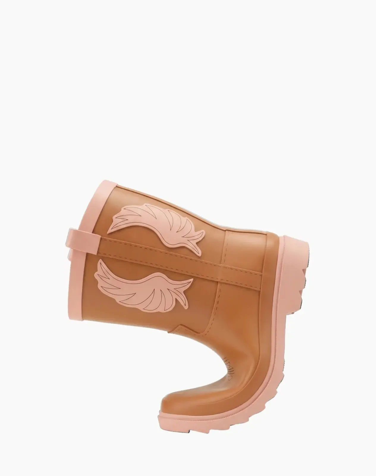 Light brown Kids' Western Cowboy Rain Boots for XSX144KCP image 5