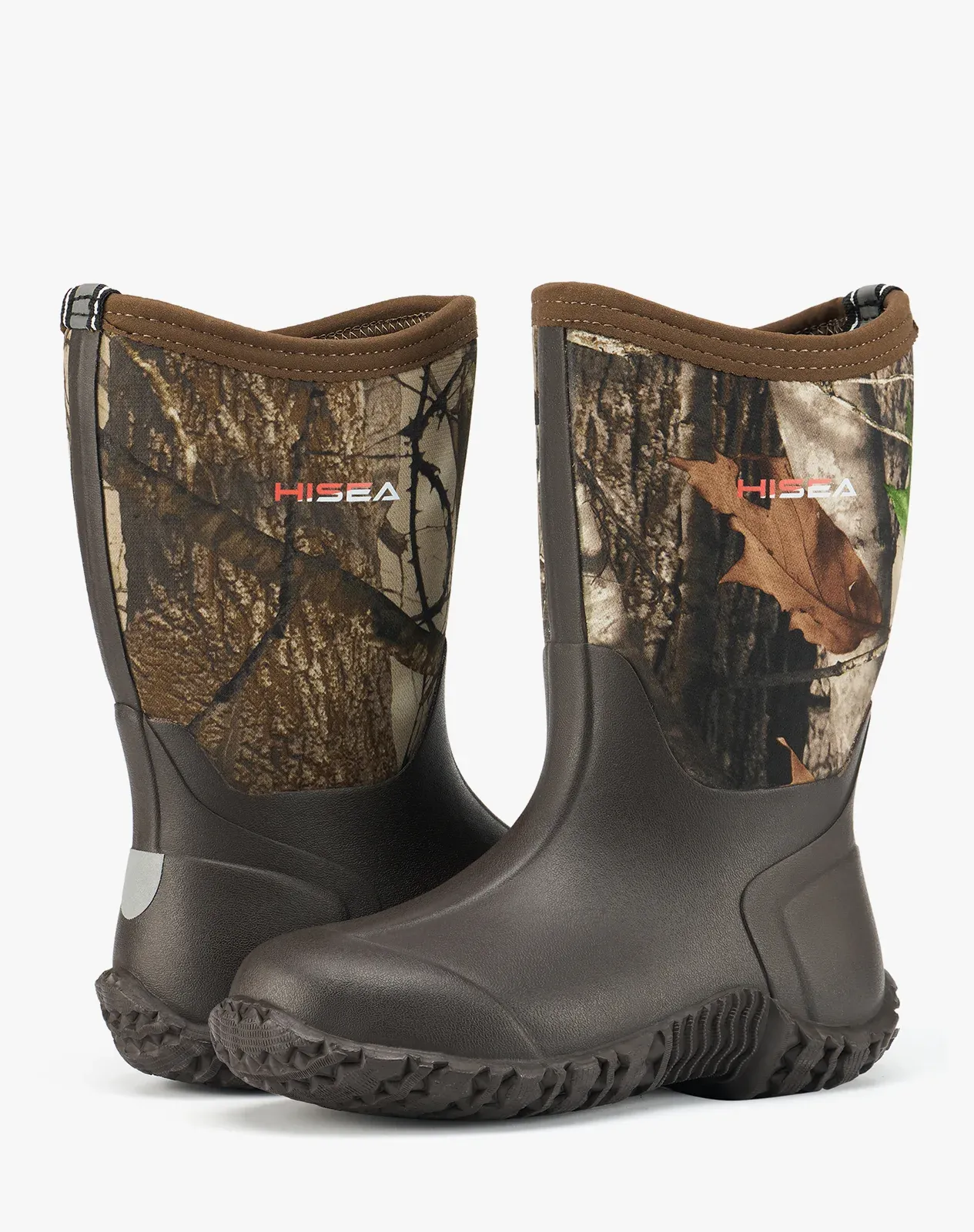 Camo 2 Kids' Waterproof Neoprene Rubber Rain Boots for XSX14TCP image 4