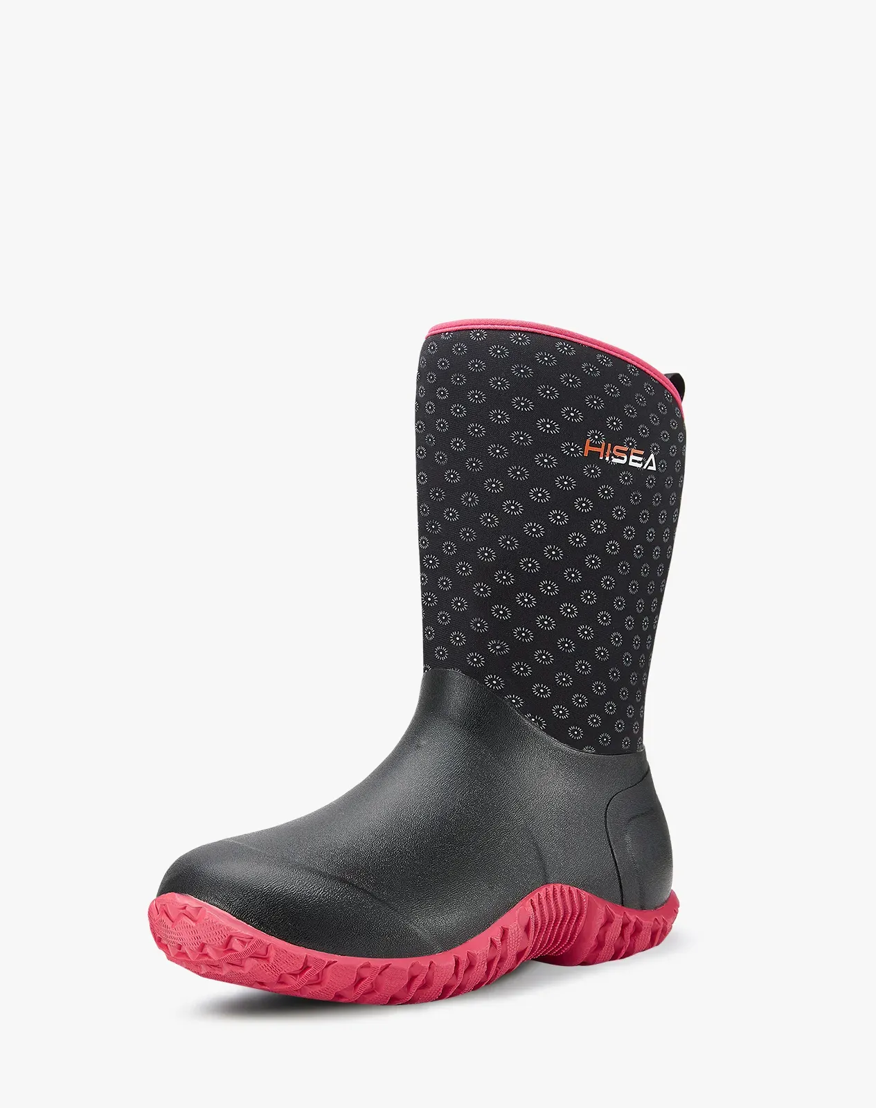 Pink Women's Mid-Calf Rubber Garden Boots for XSX15WCP image 2