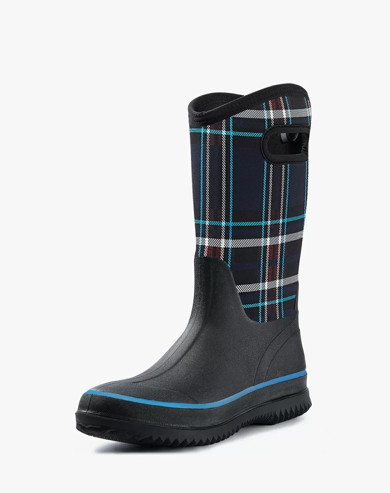 Navy Women's Mid-Calf Barn Boots for XSX16WCP image 2