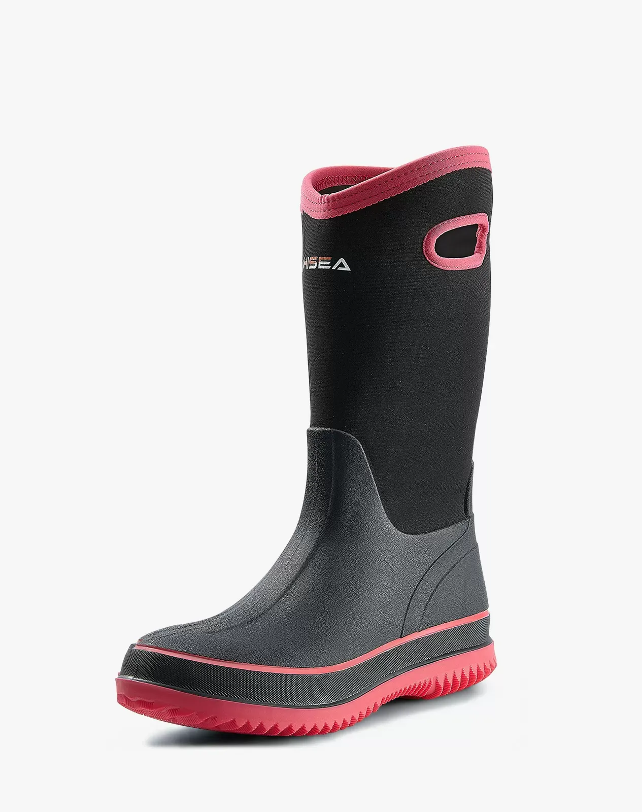 Black Women's Mid-Calf Barn Boots for XSX16WCP image 2