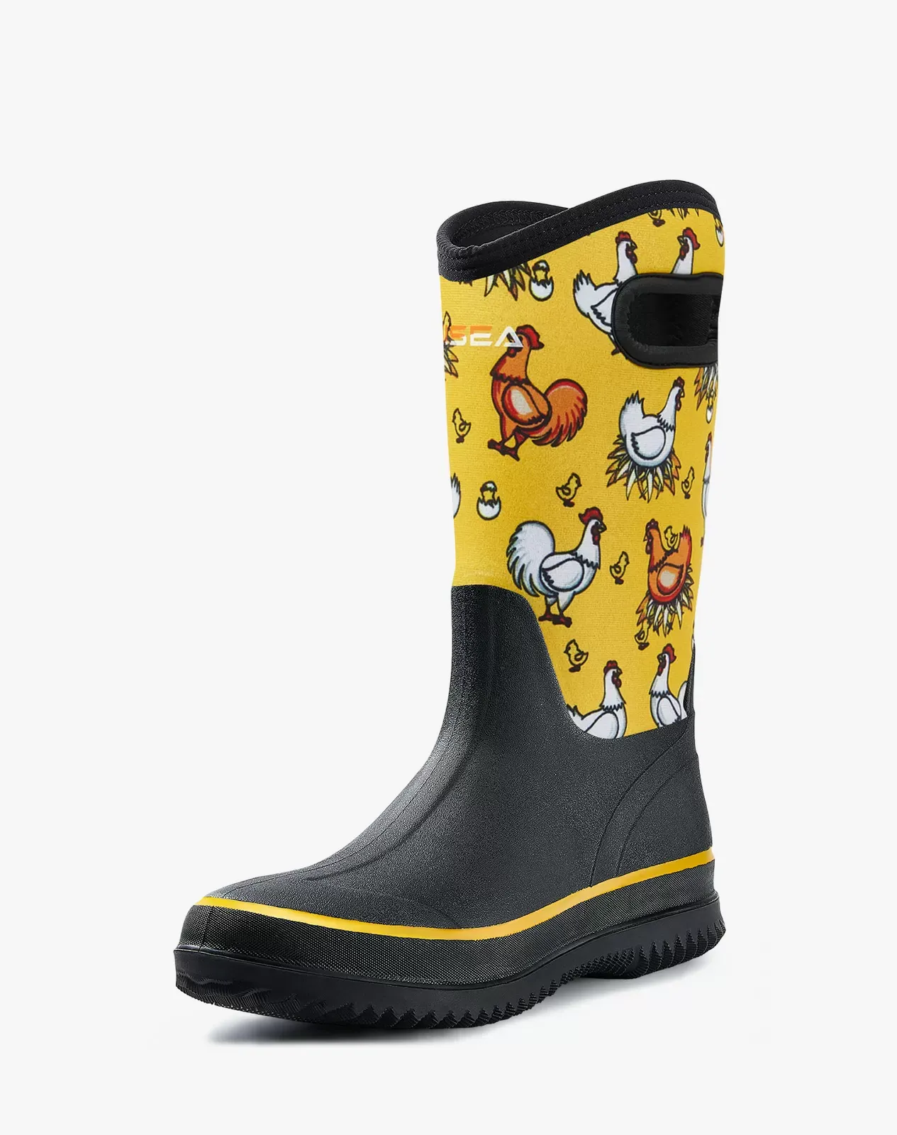 Yellow Women's Mid-Calf Barn Boots for XSX16WCP image 2