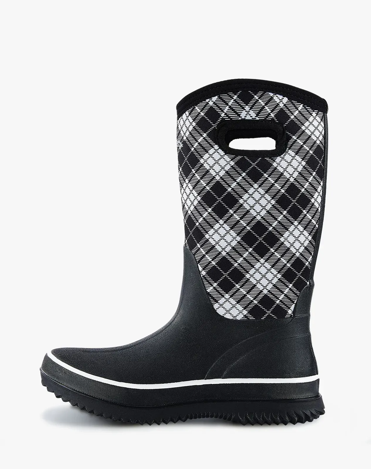 Plaid Women's Mid-Calf Barn Boots for XSX16WCP image 1