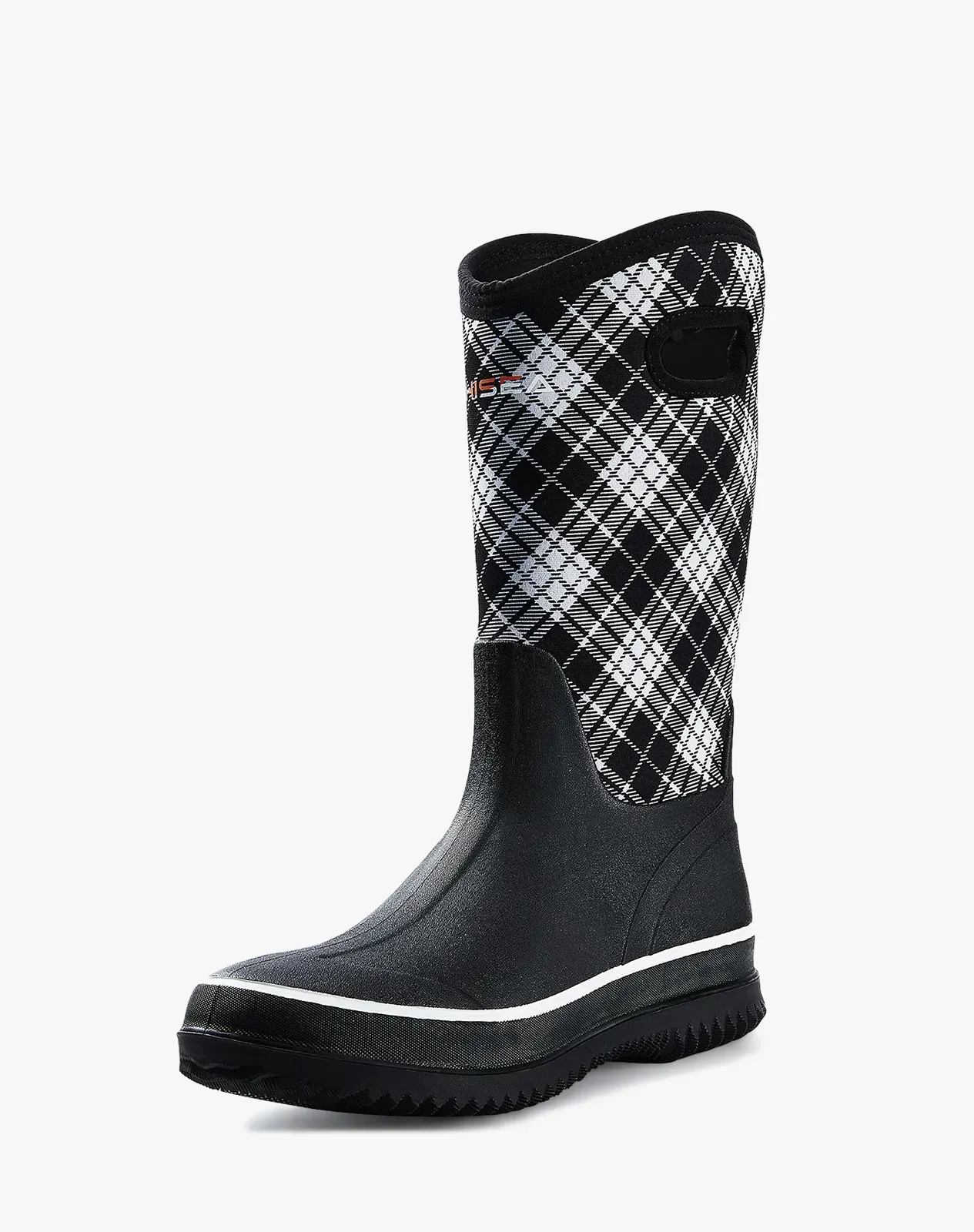 Plaid Women's Mid-Calf Barn Boots for XSX16WCP image 2