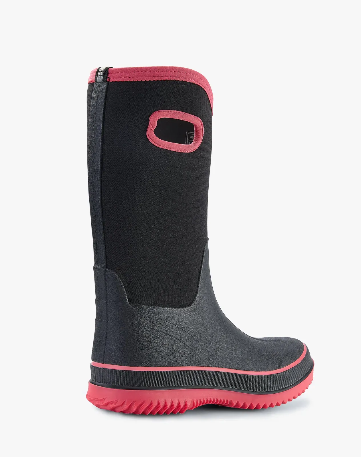 Black Women's Mid-Calf Barn Boots for XSX16WCP image 4