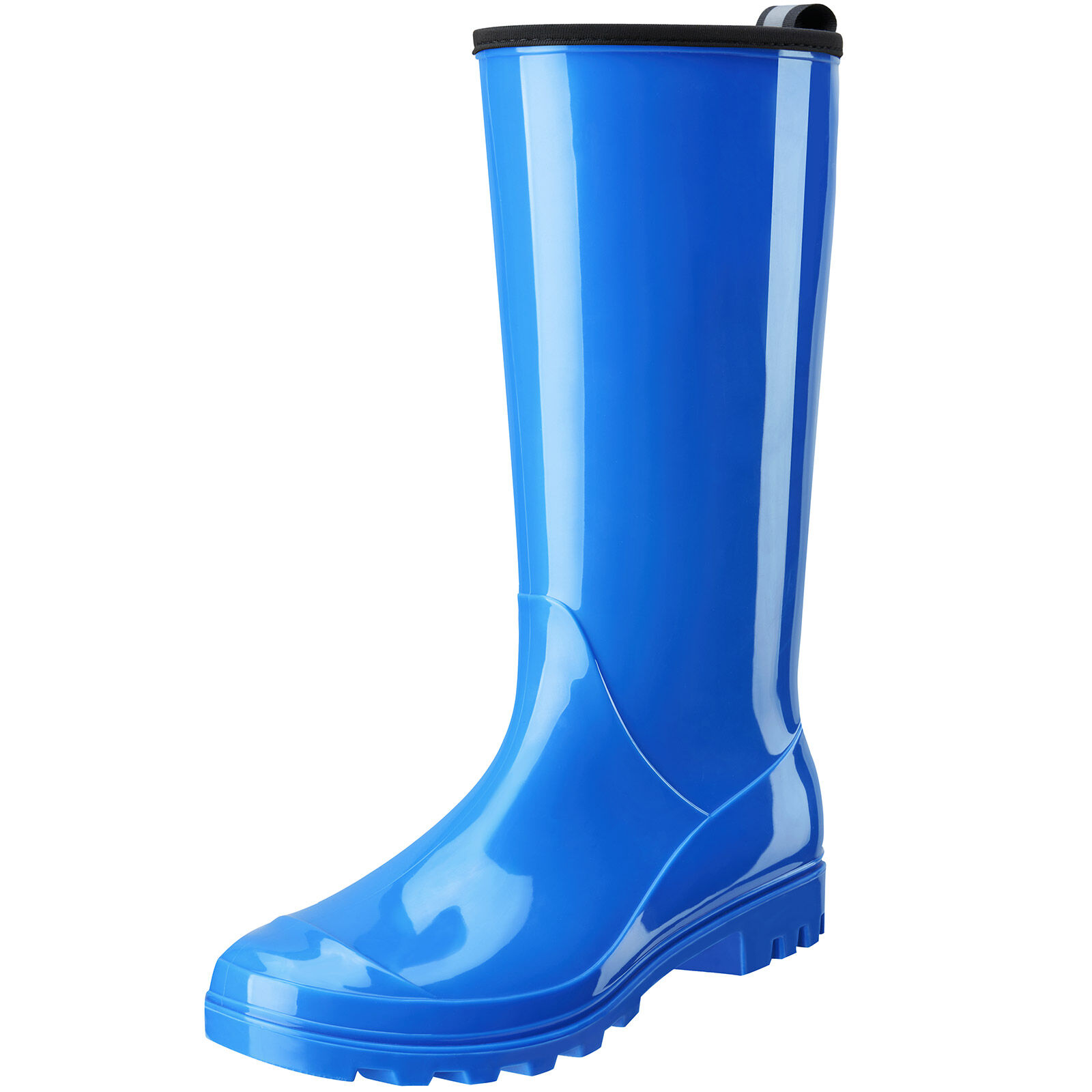 Blue Women's Knee High Rain boots | HISEA