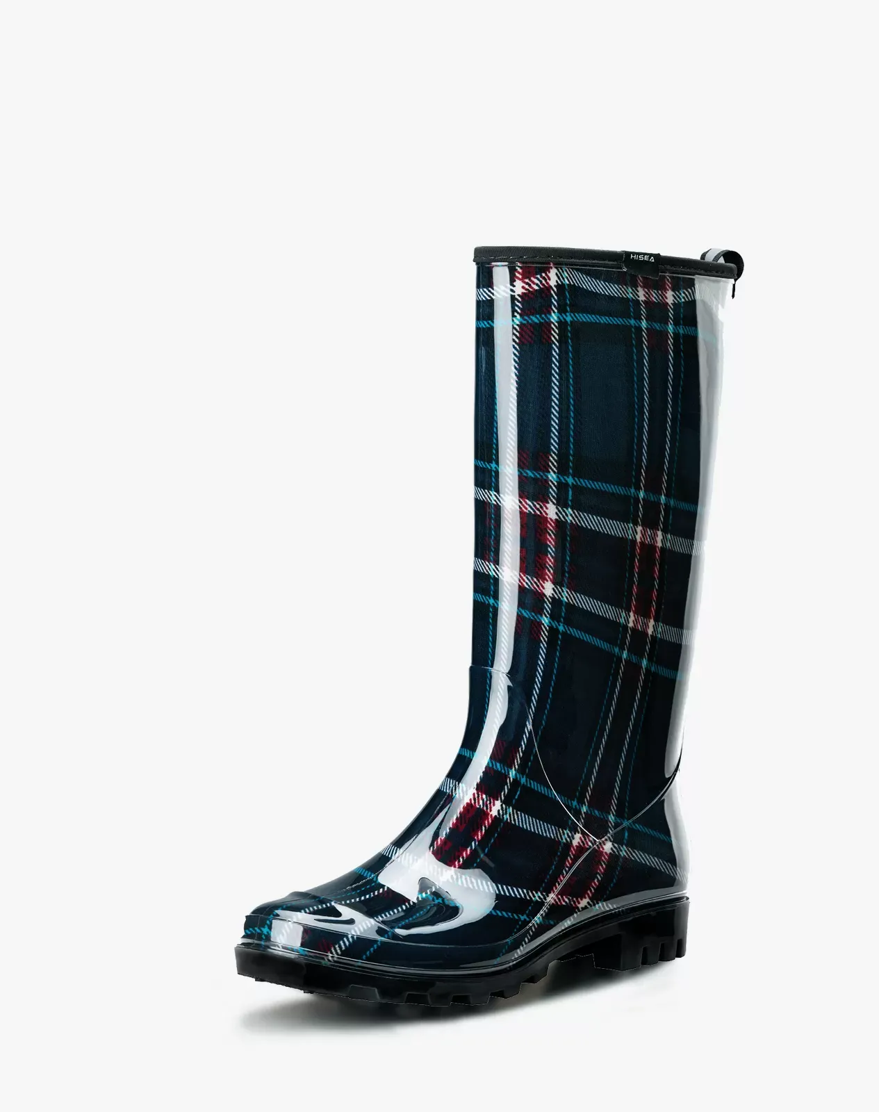 Blue Women's Knee High Rain boots | HISEA