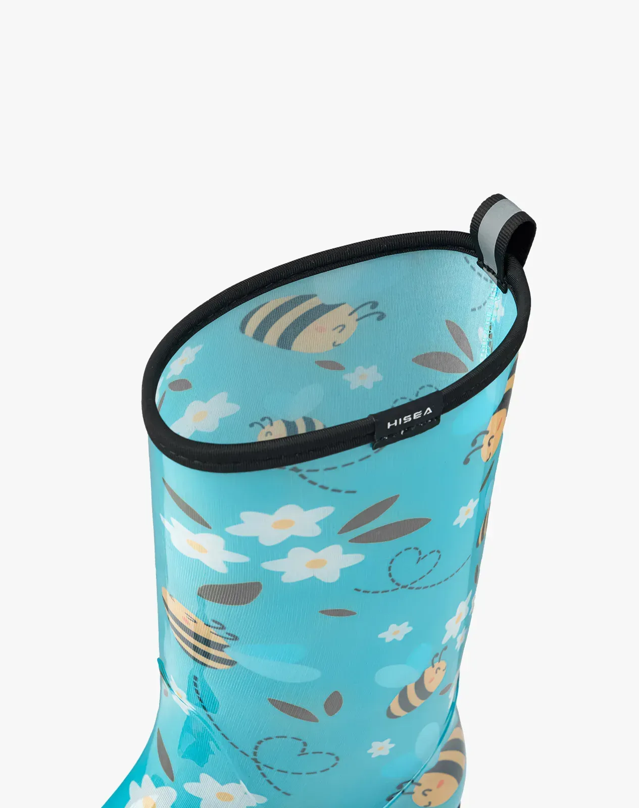 Printed 3 Women's Knee High Rain Boots for XSX25WCP image 4