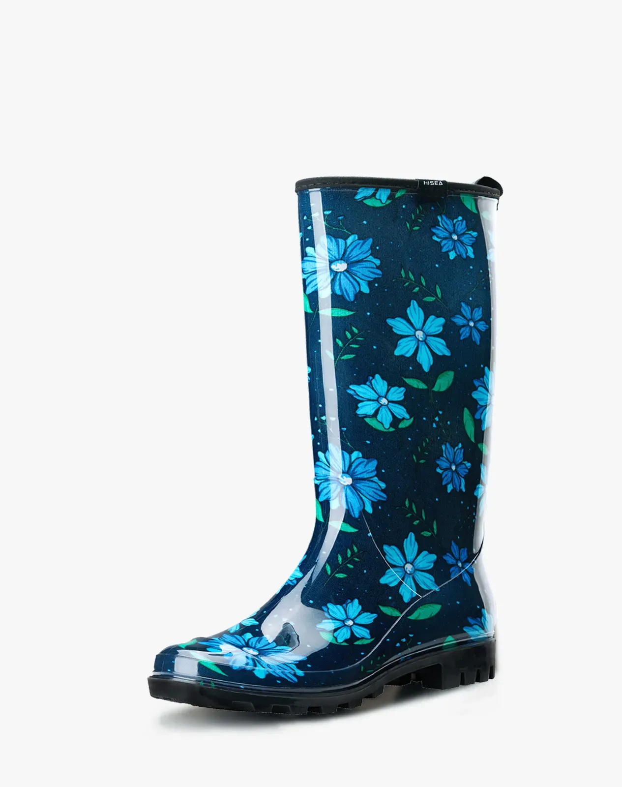 Printed 1 Women's Knee High Rain Boots for XSX25WCP image 2