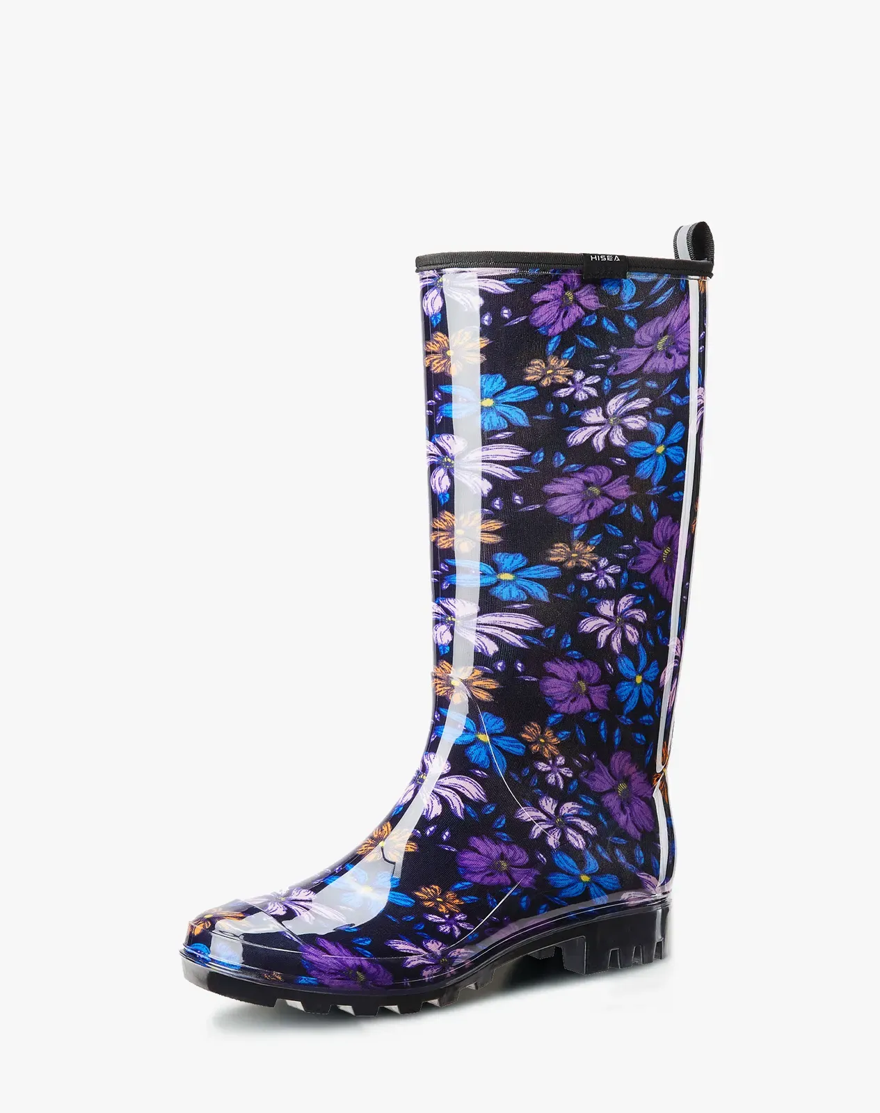 Purple Women's Knee High Rain boots for XSX25WCP image 2