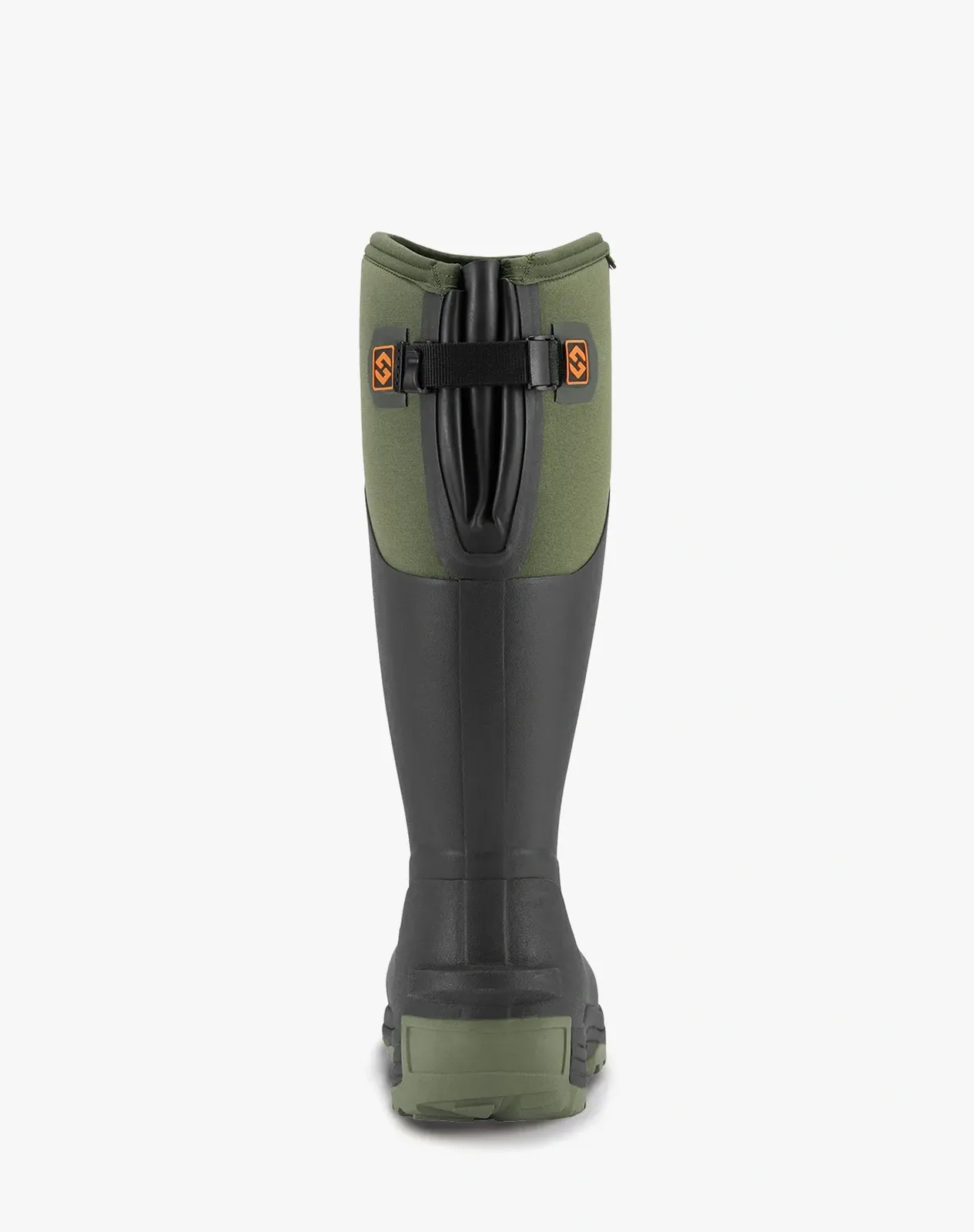 Green Men's Rubber Working Boots with EVA Midsoles for XSX26CP image 4