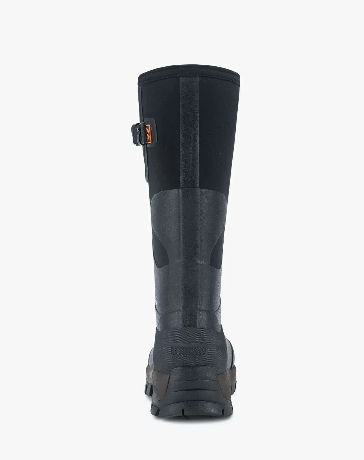 Black Men's Adjustable Calf Rubber Hunting Boots for XSX31CP image 4