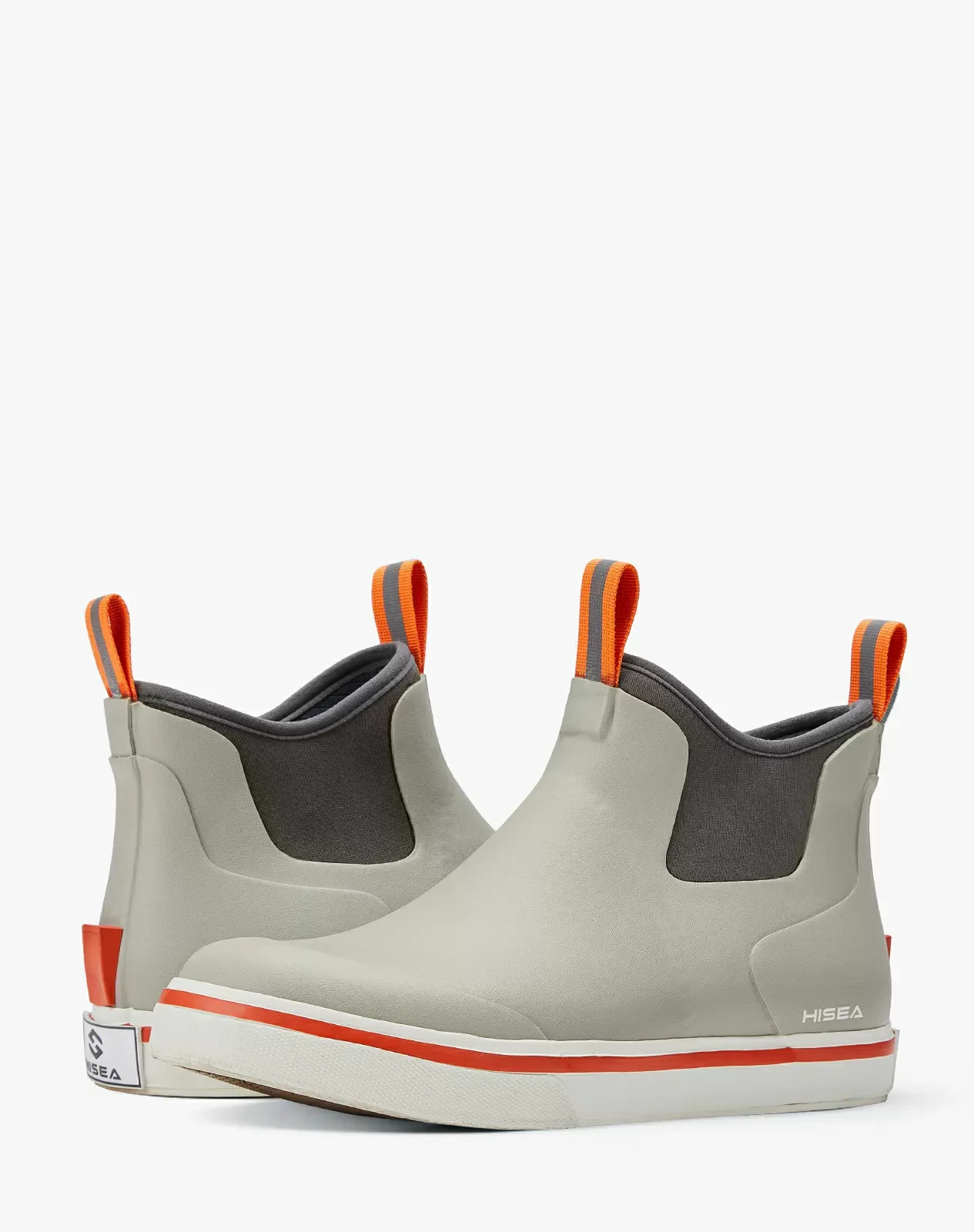 Grey Men's Ankle Deck Boots for XSX32CP image 3