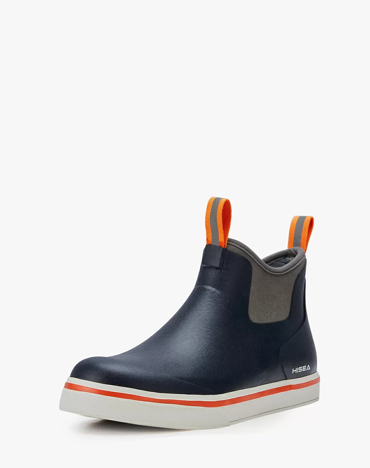 Navy Men's Ankle Deck Boots for XSX32CP image 2
