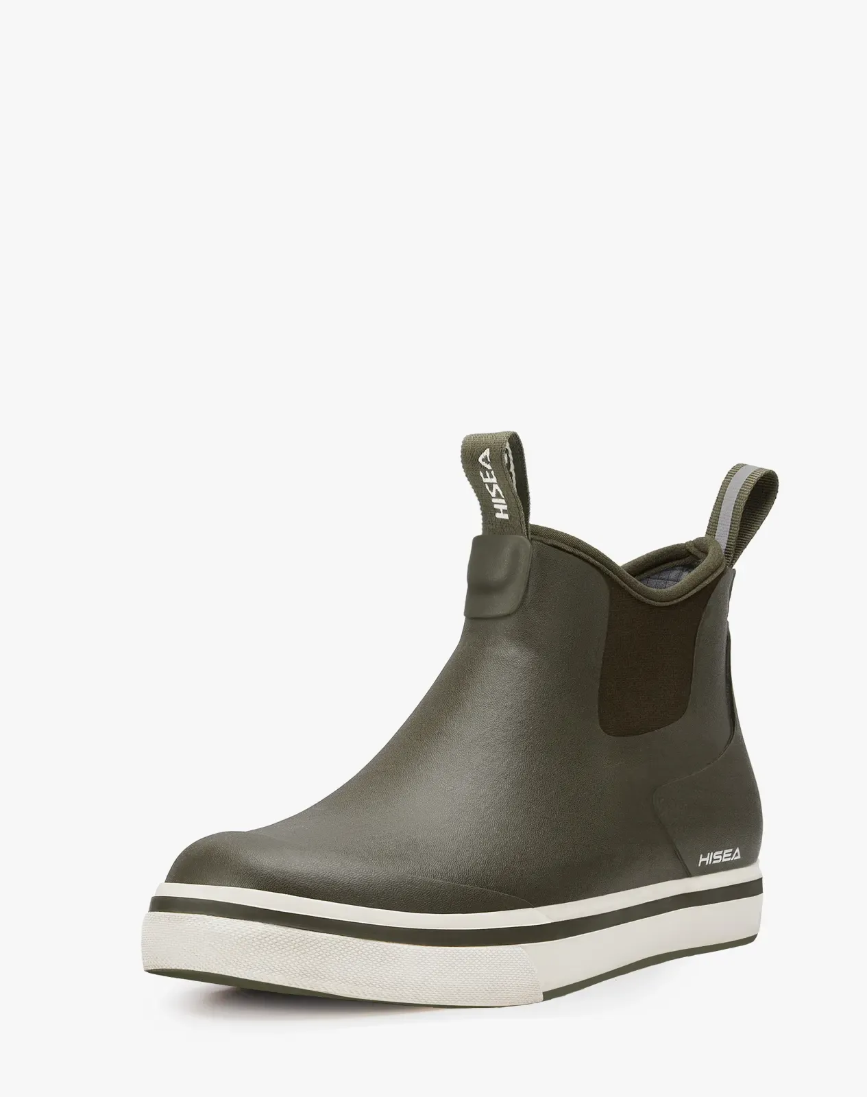 Green Men's Ankle Deck Boots for XSX32CP image 2