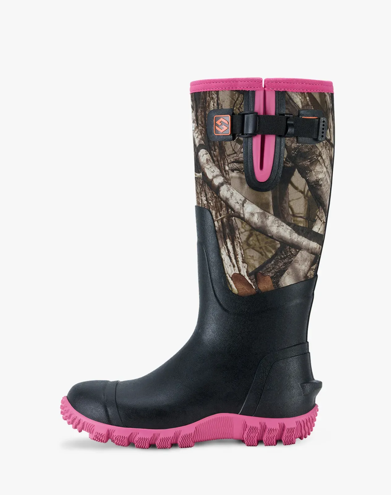 Pink Women's Upgraded Rain Boots for XSX34WCP image 1