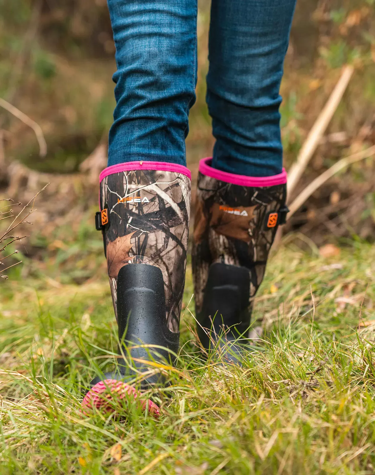 Pink Women's Upgraded Rain Boots for XSX34WCP image 6