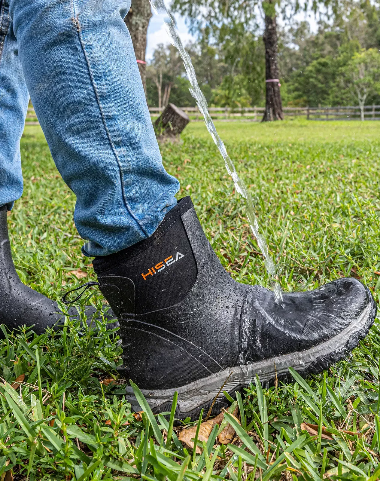 Brown Men's Excursion Pro Ankle Rubber Boots for XSX37CP image 6