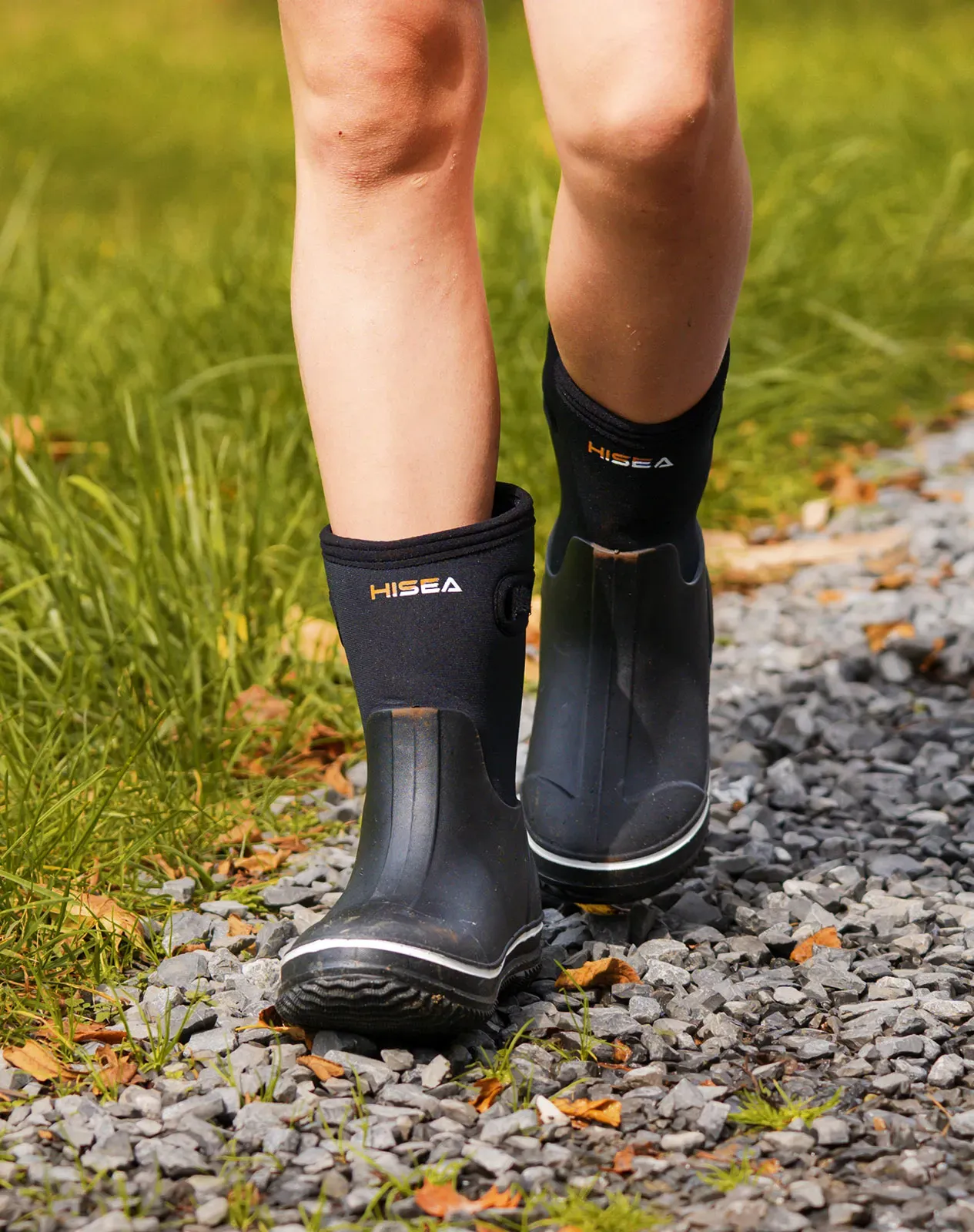 Kids' Seamless Neoprene Rain Boots for XSX42KCP image 6