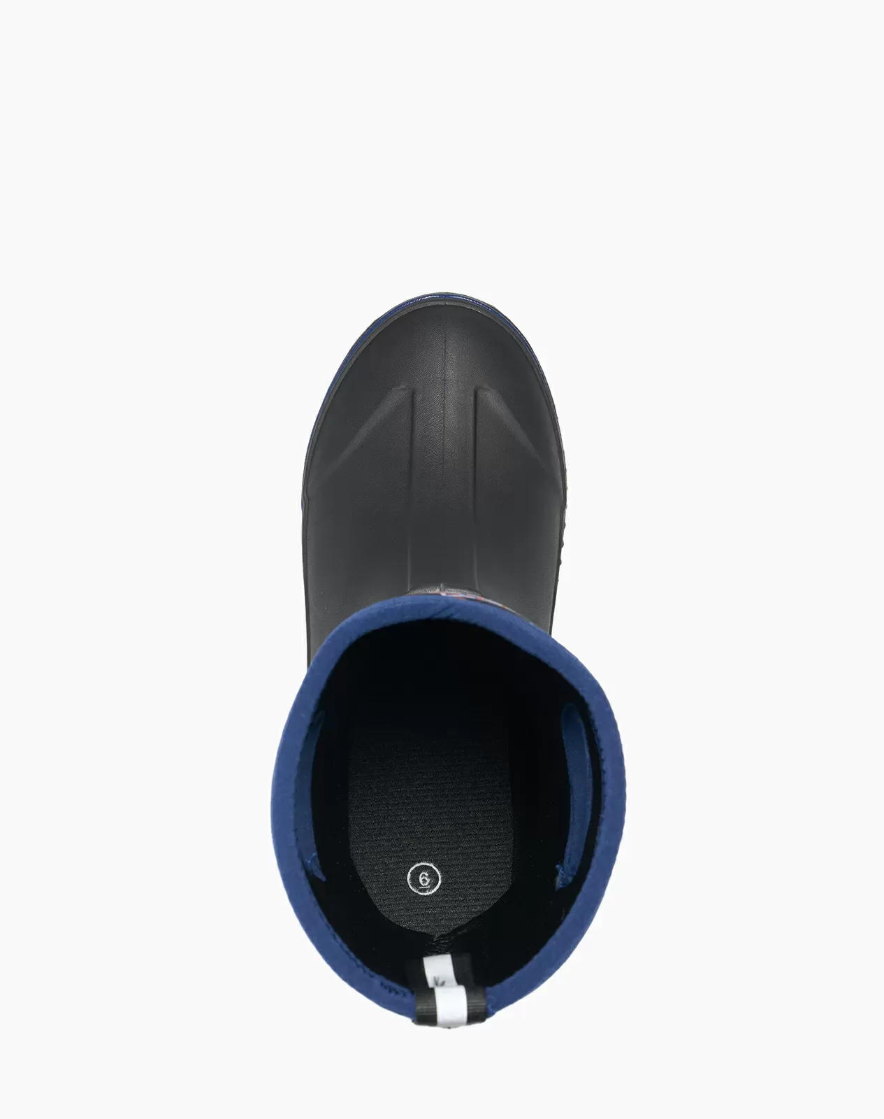 Blue Kid's Seamless Neoprene Rain Boots for XSX42KCP image 4