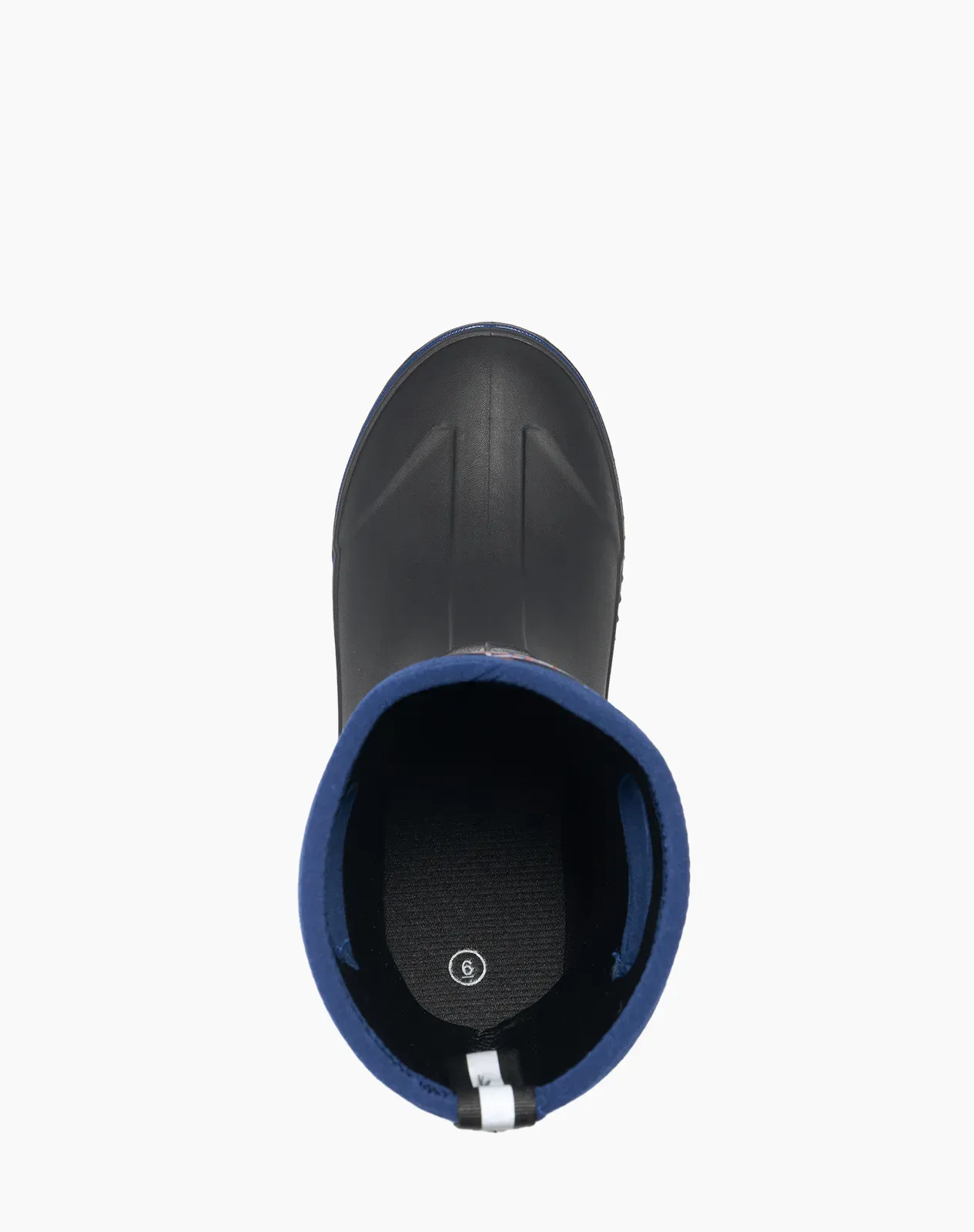 Blue Kids' Seamless Neoprene Rain Boots for XSX42KCP image 4