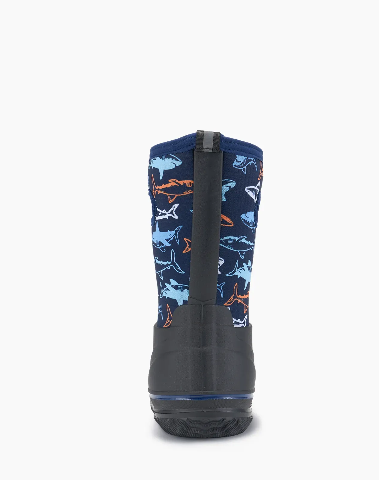 Blue Kids' Seamless Neoprene Rain Boots for XSX42KCP image 5