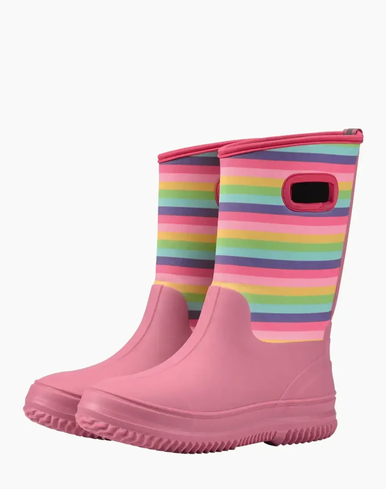 Printed 1 Kids' Seamless Neoprene Rain Boots for XSX42KCP image 5