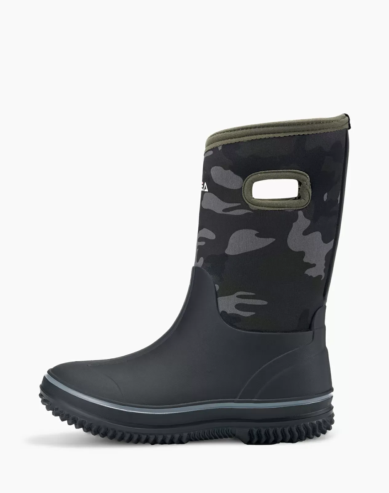 Camo 1 Kid's Seamless Neoprene Rain Boots for XSX42KCP image 1