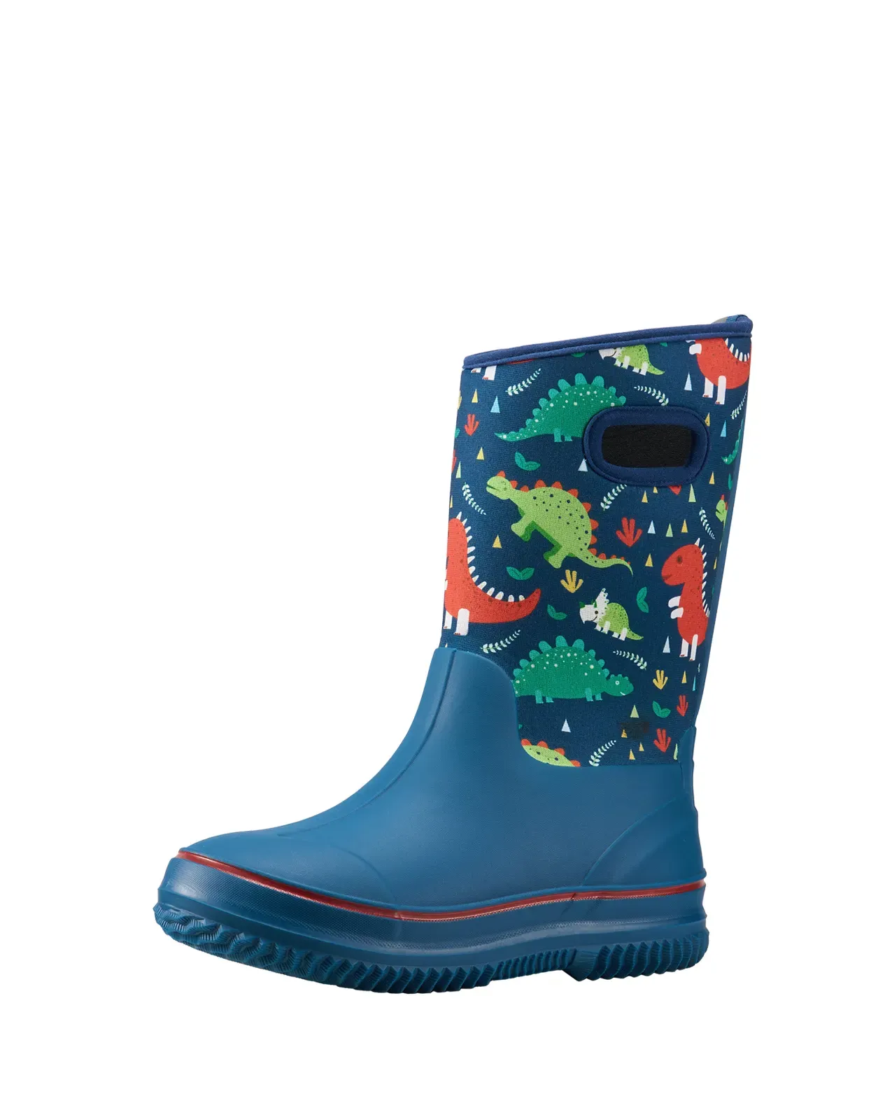 Stone washed blue Kids' Seamless Neoprene Rain Boots for XSX42KCP image 2