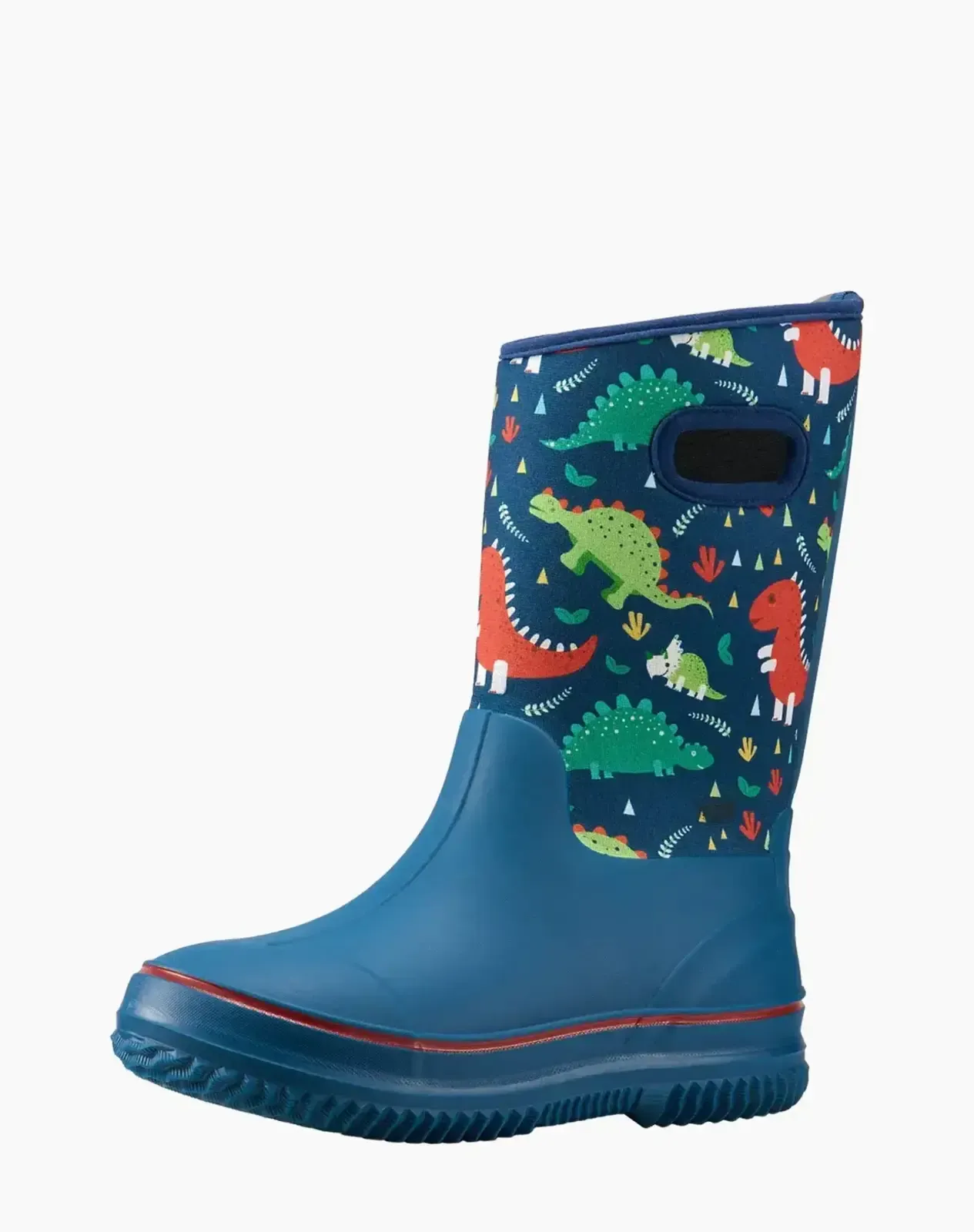 Stone washed blue Kids' Seamless Neoprene Rain Boots for XSX42KCP image 2