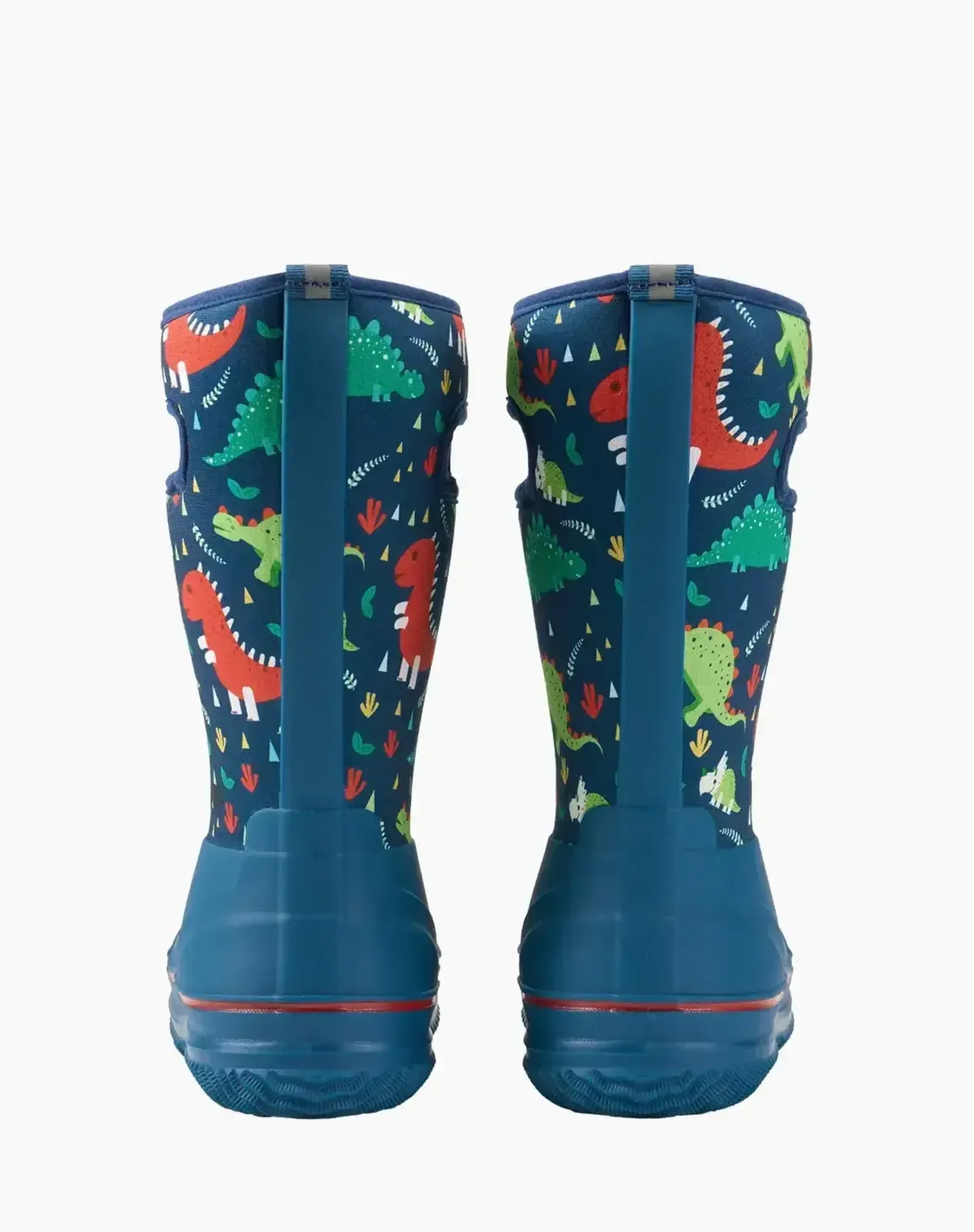 Stone washed blue Kids' Seamless Neoprene Rain Boots for XSX42KCP image 3