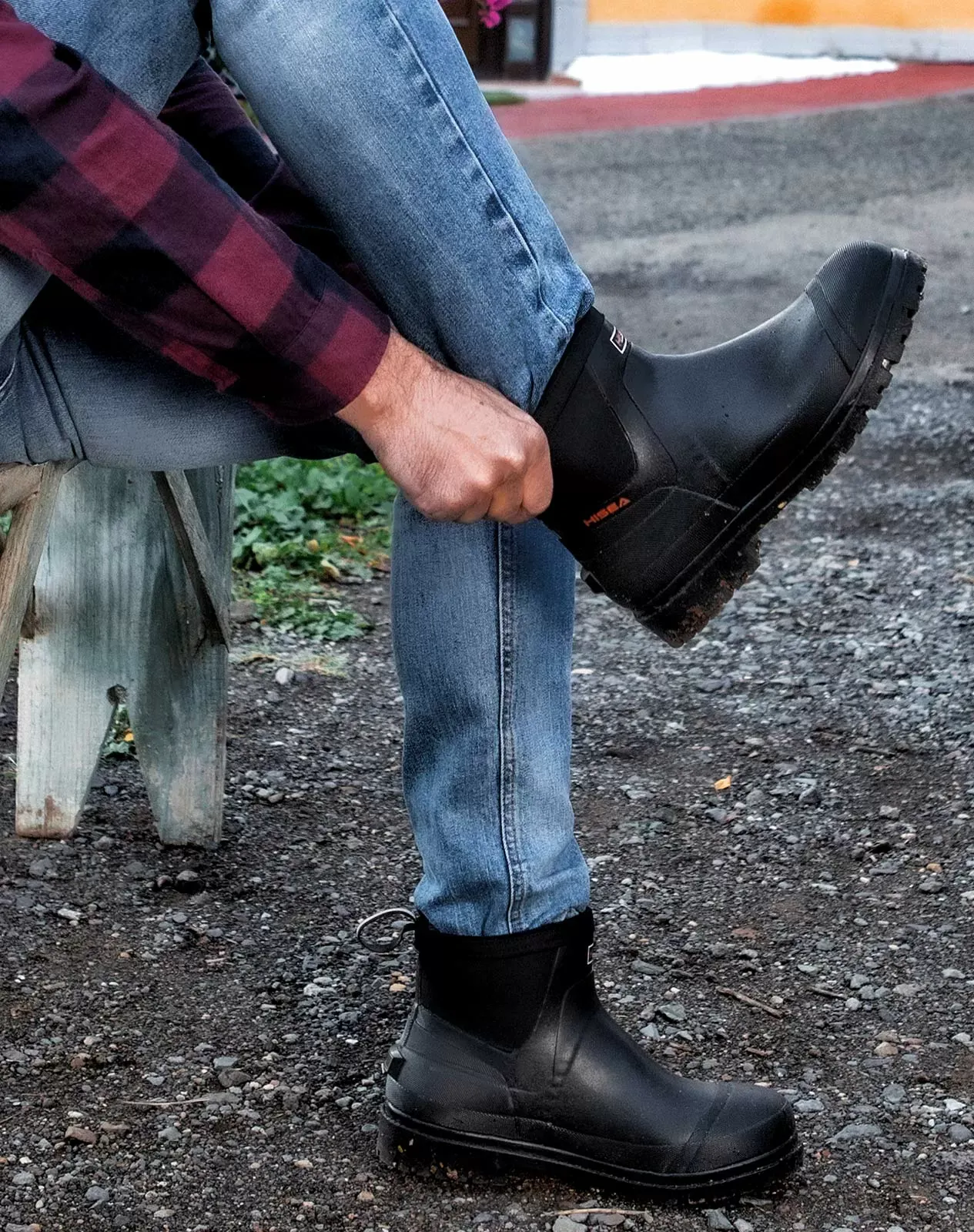 Mens Boots Hunter Chelsea Welly Boots Hunter Chelsea Rain Boots