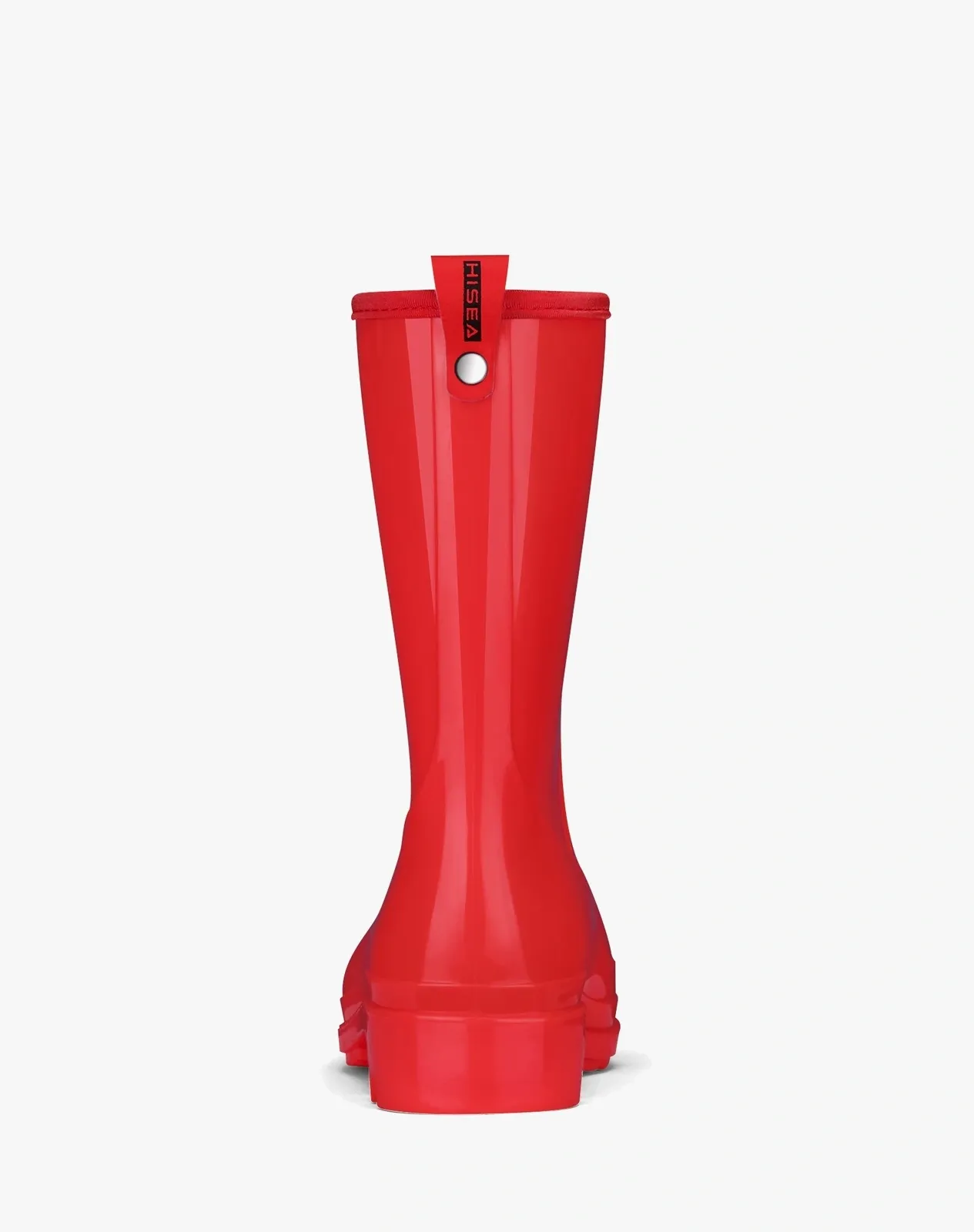 Red Women's Mid-Calf Rain Boots for XSX44WCP image 4