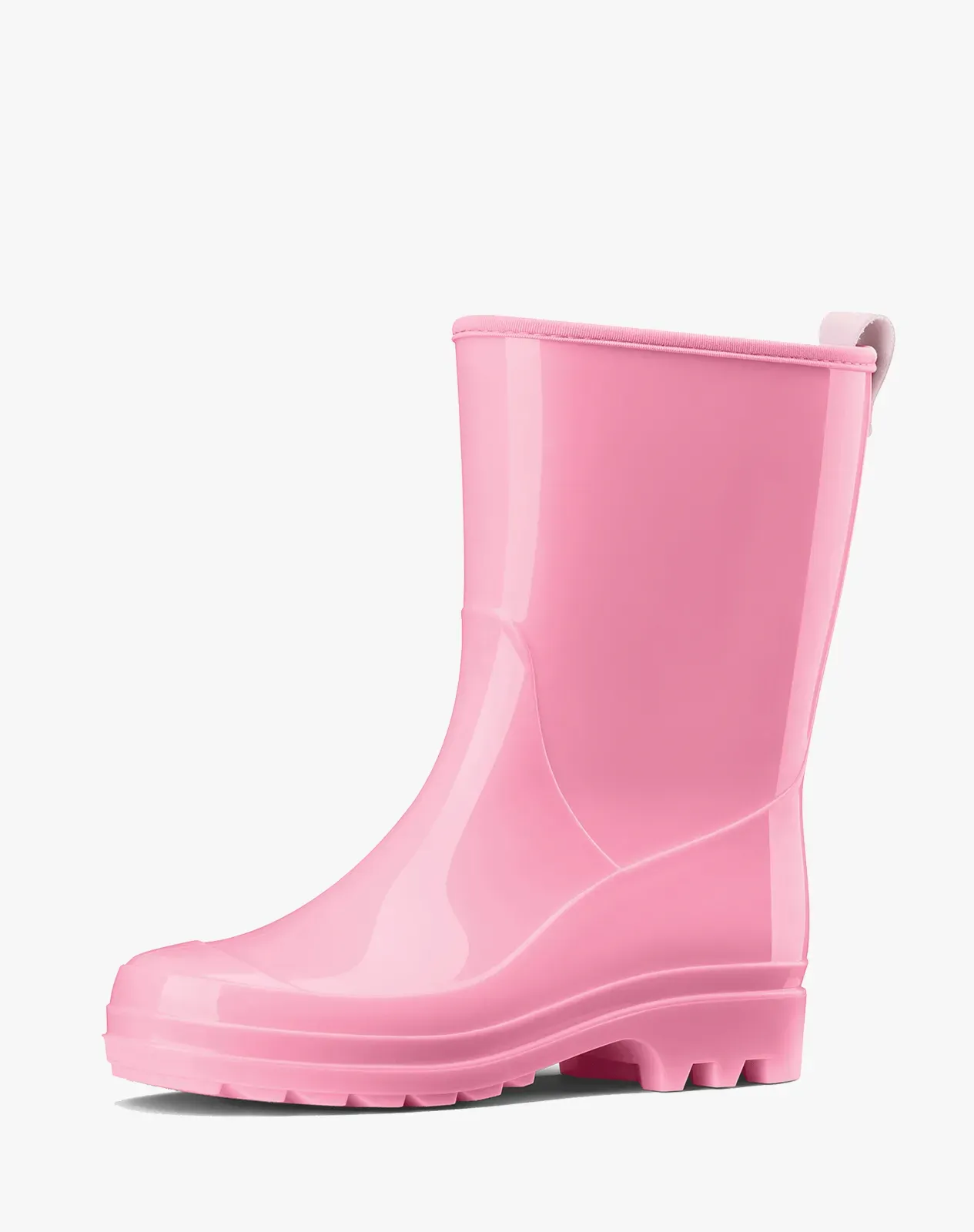 Pink Women's Mid-Calf Rain Boots for XSX44WCP image 2