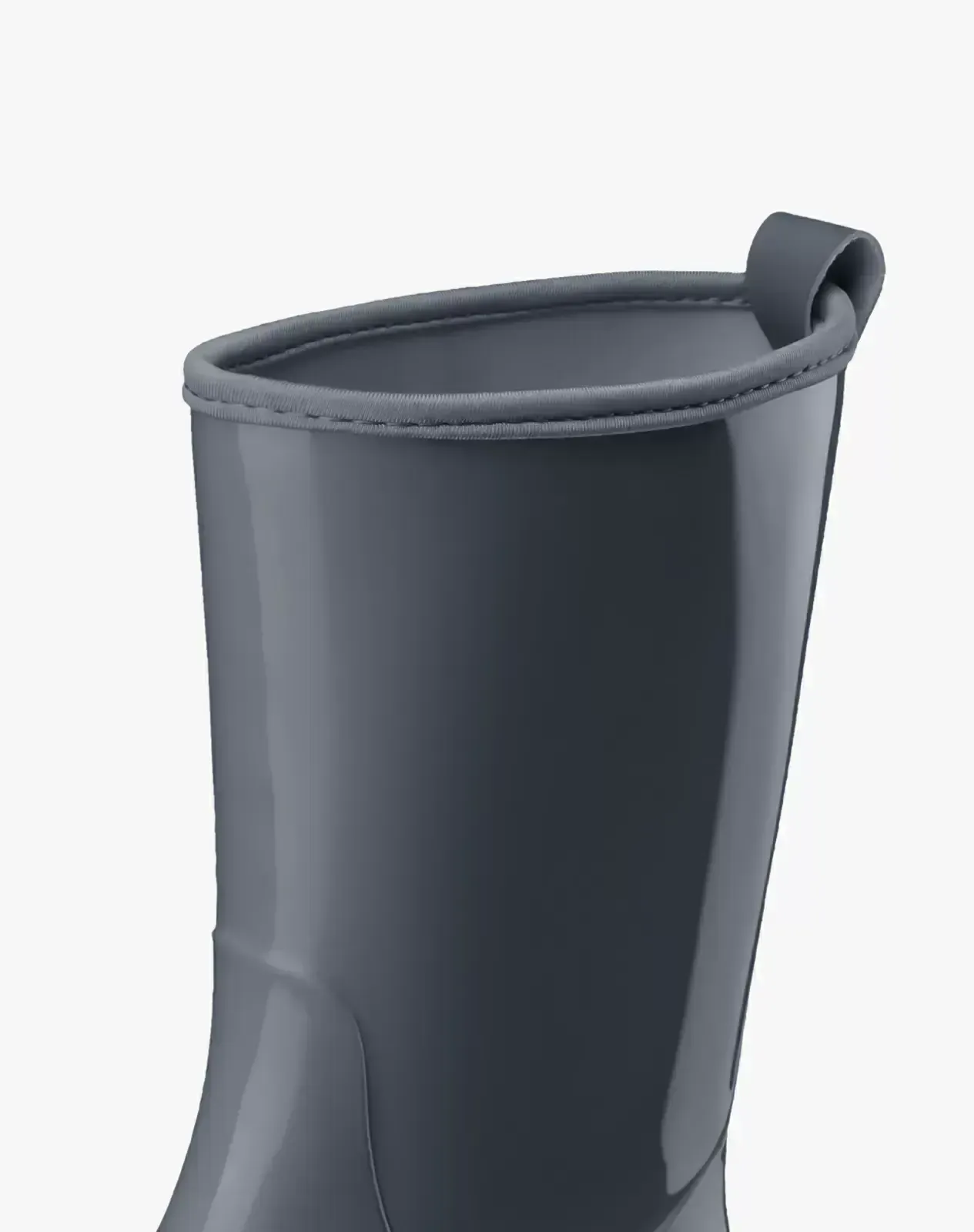 Grey Women's PVC Knee-High Rain Boots for XSX45WCP image 5