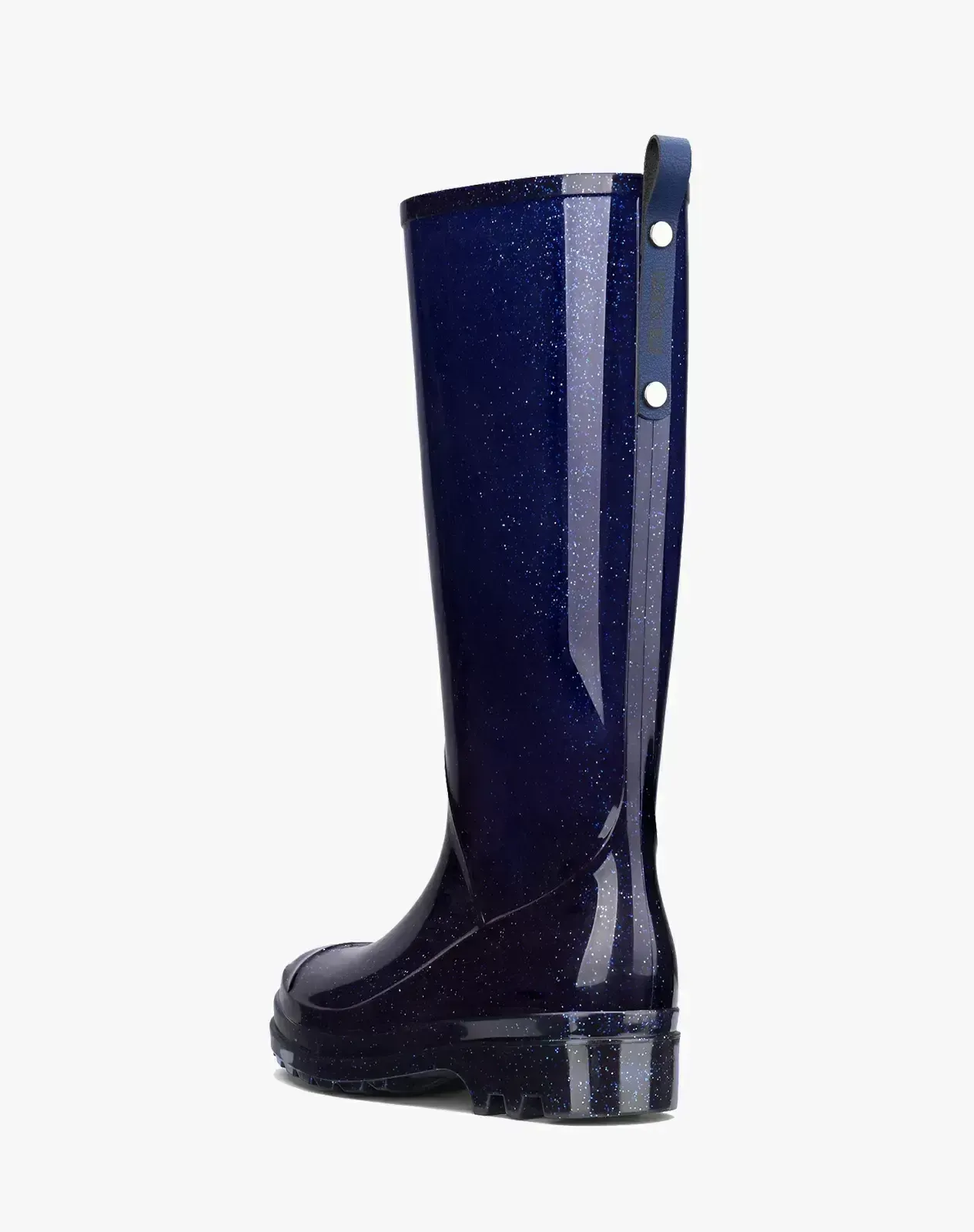 Blue Women's PVC Knee-High Rain Boots for XSX45WCP image 4