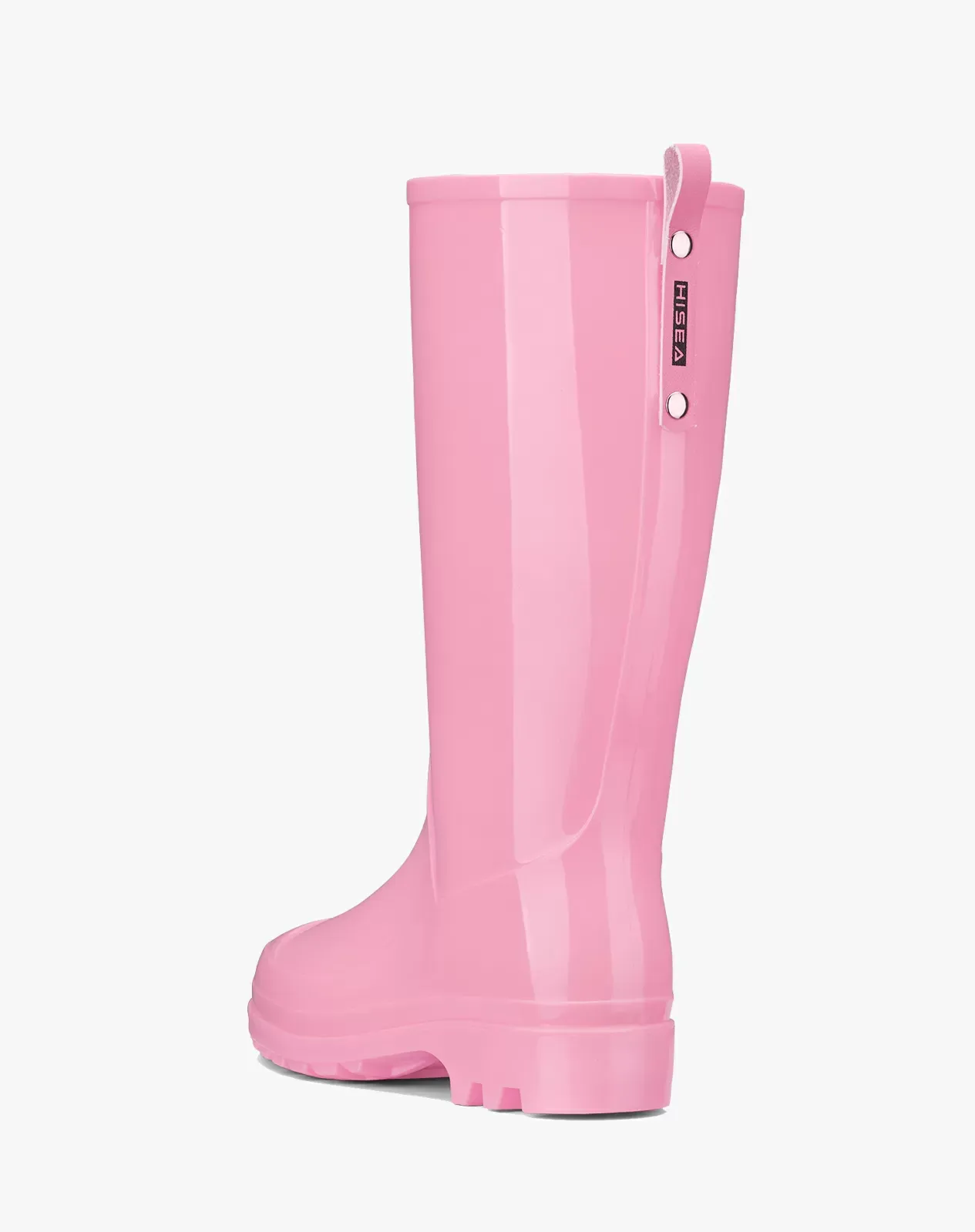 Pink Women's PVC Knee-High Rain Boots for XSX45WCP image 4
