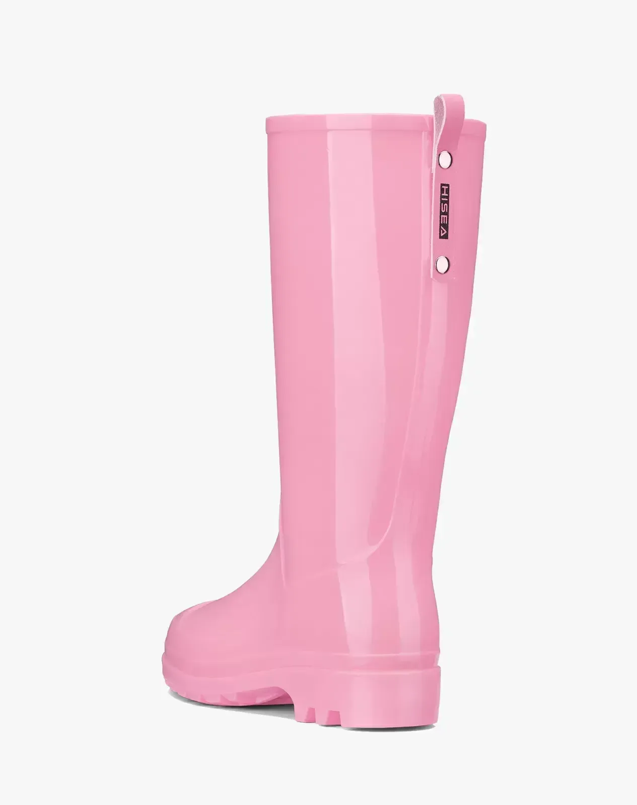 Pink Women's PVC Knee-High Rain Boots for XSX45WCP image 4