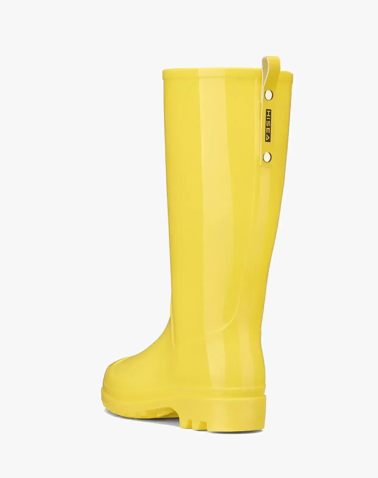 Yellow Women's PVC Knee-High Rain Boots for XSX45WCP image 4
