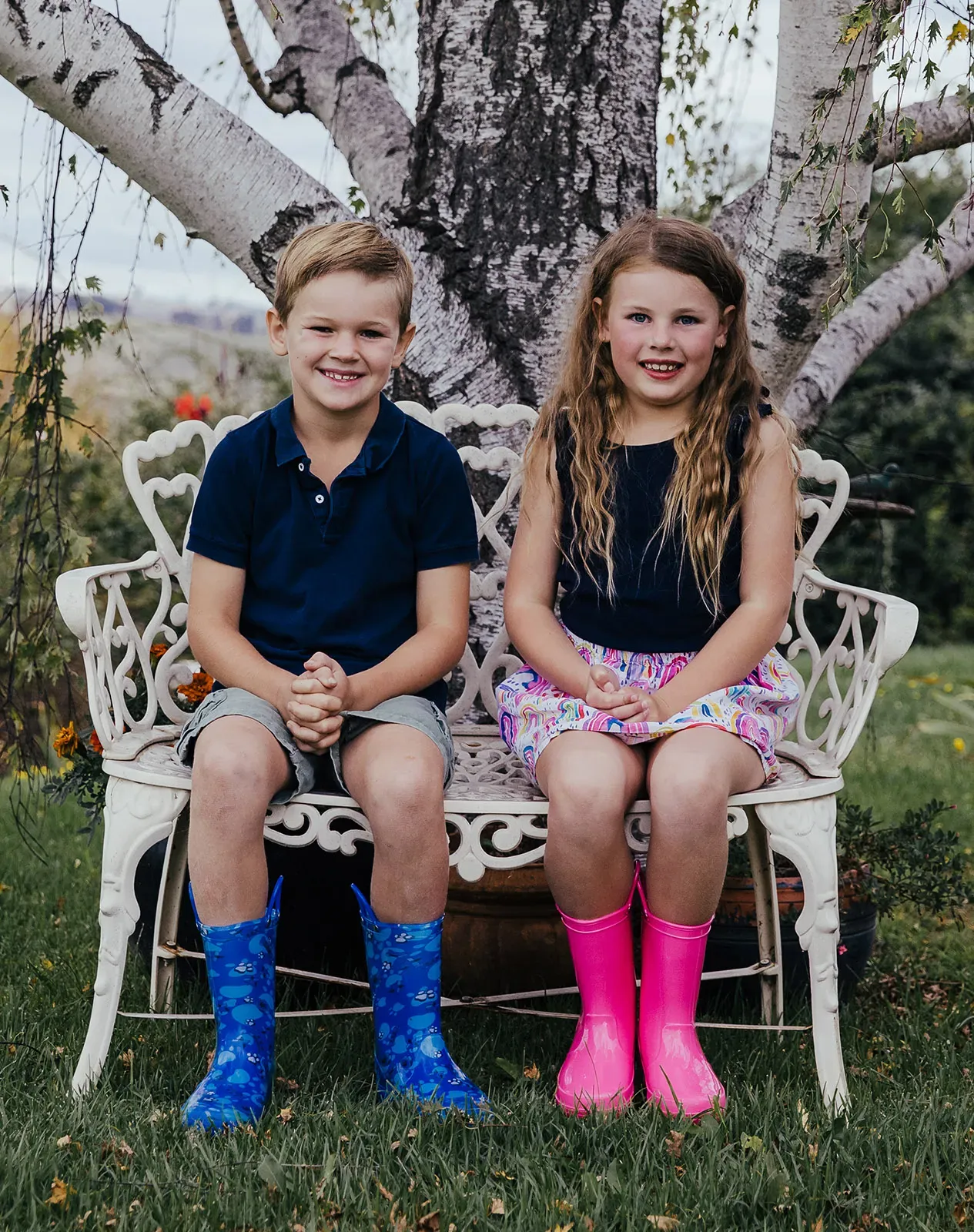 Pink Toddler Kids' Lightweight PVC Rain Boots for XSX48KCP image 6