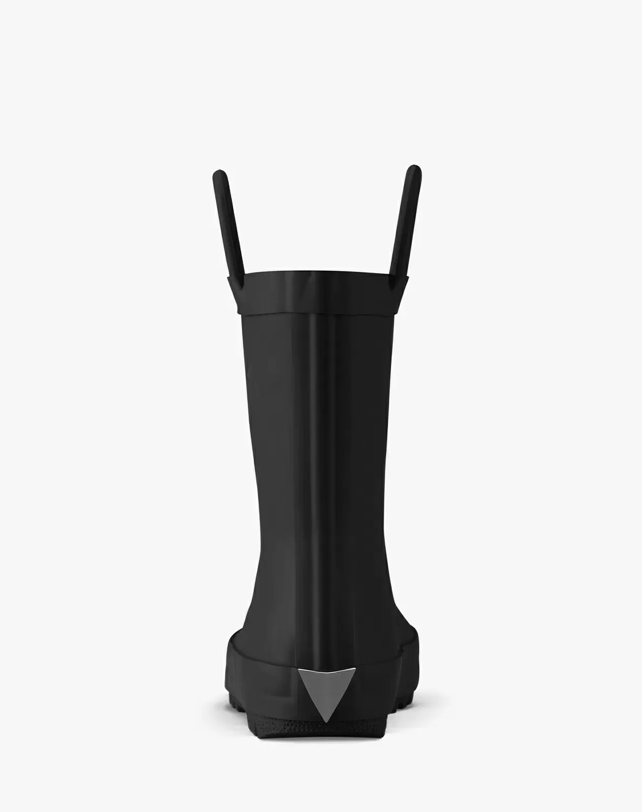 Black Kid's U-handle Rubber Rain Boots for XSX50KCP image 4