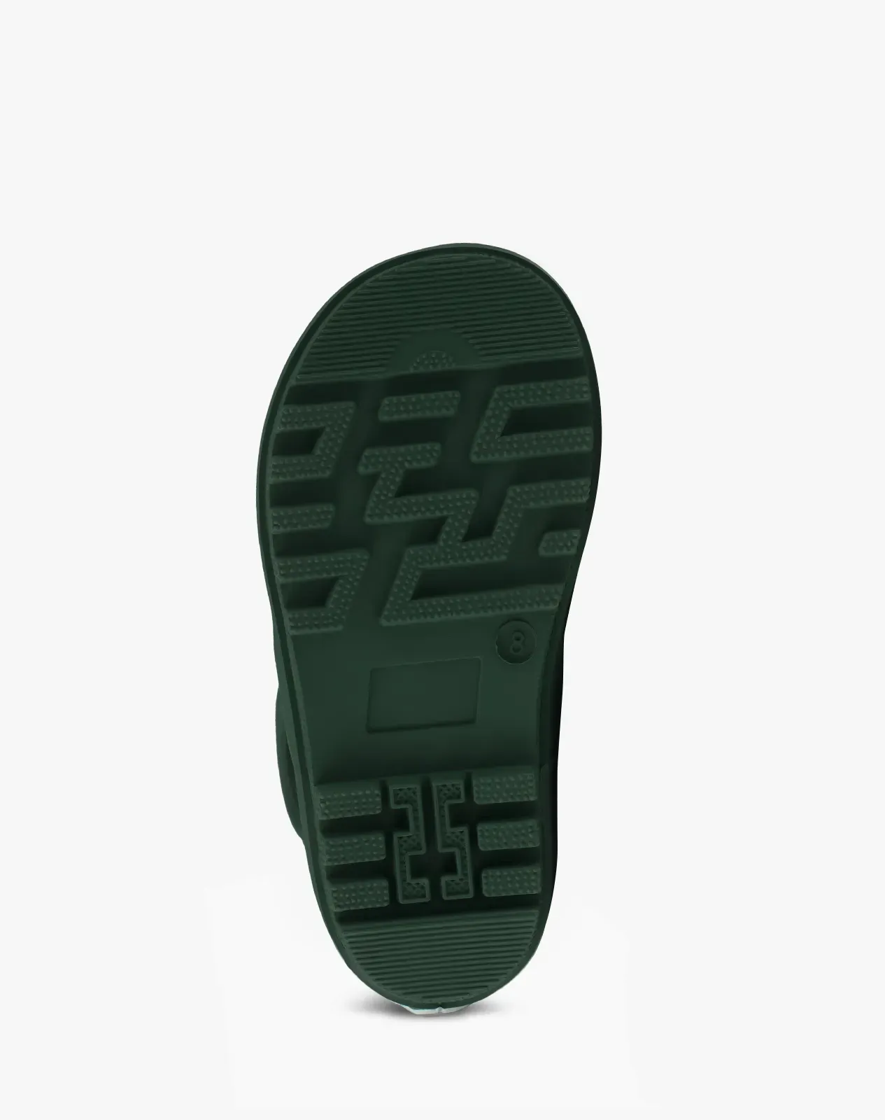 Green Kids' U-handle Rubber Rain Boots for XSX50KCP image 3