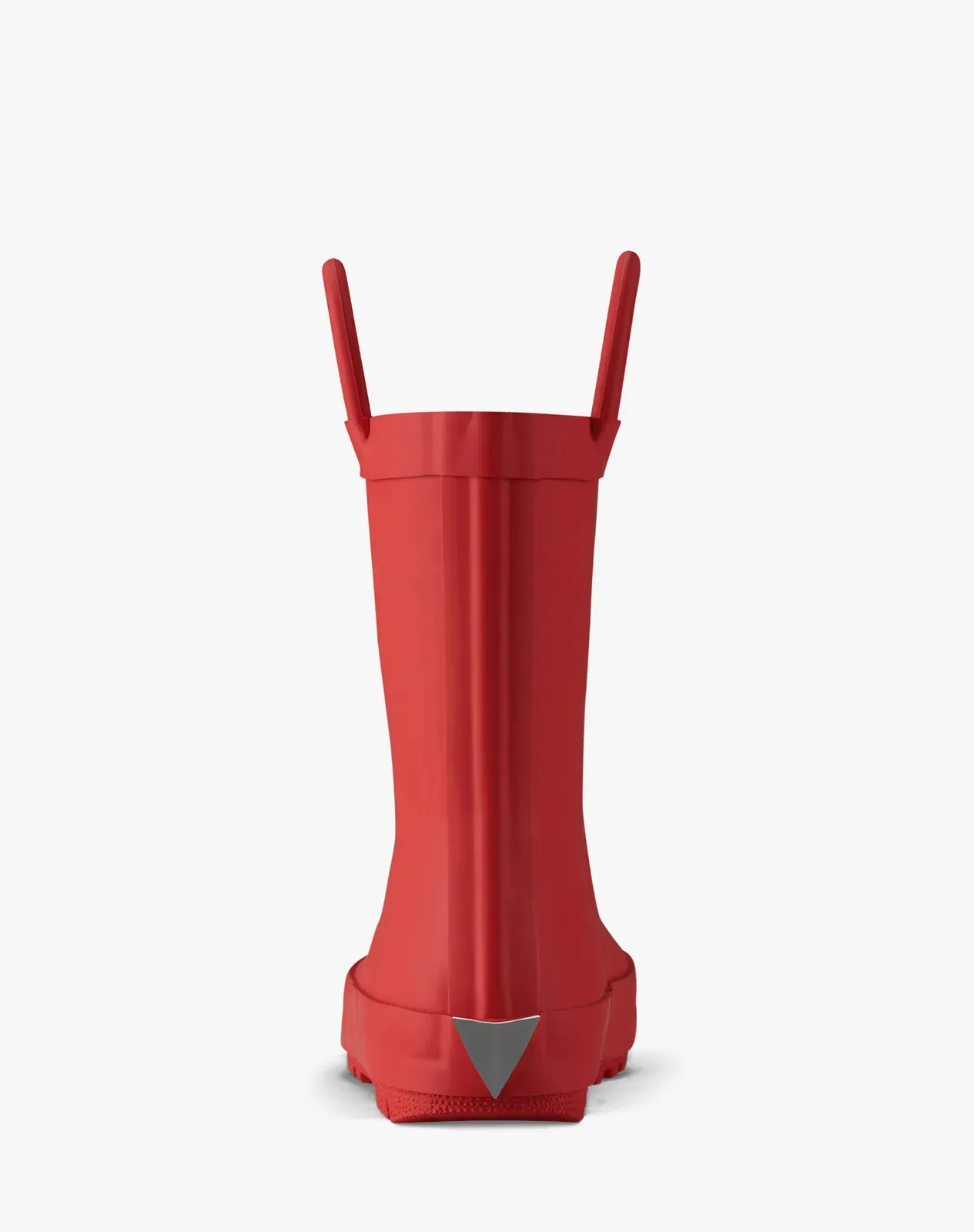Red Kids' U-handle Rubber Rain Boots for XSX50KCP image 4
