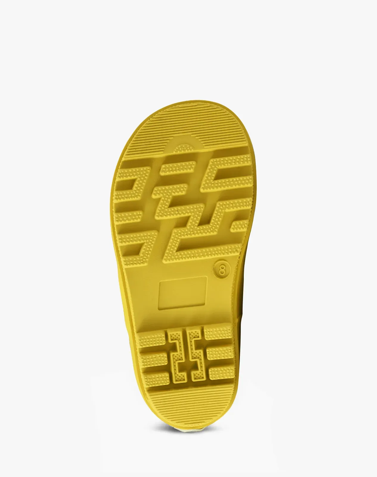 Yellow Kids' U-handle Rubber Rain Boots for XSX50KCP image 3