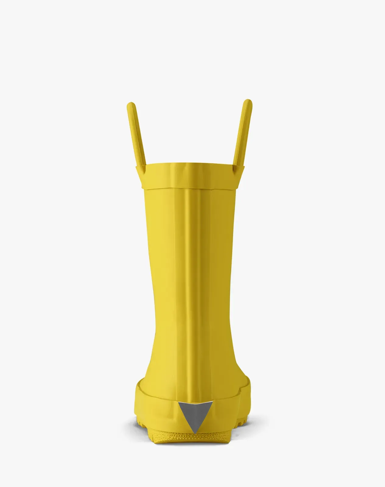 Yellow Kids' U-handle Rubber Rain Boots for XSX50KCP image 4