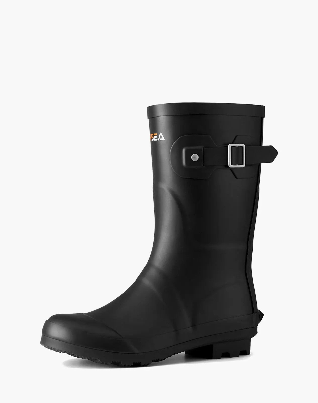Women's Mid-Calf Buckle Rain Boots for XSX51WCP image 2