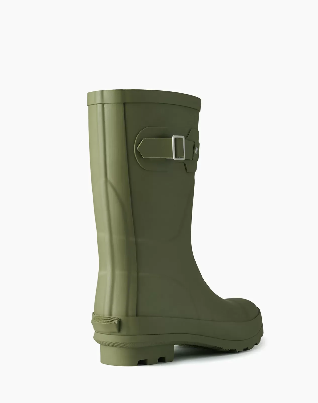 Green Women's Mid-Calf Buckle Rain Boots for XSX51WCP image 4