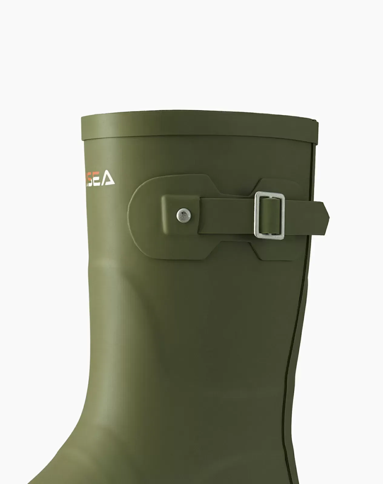 Green Women's Mid-Calf Buckle Rain Boots for XSX51WCP image 6