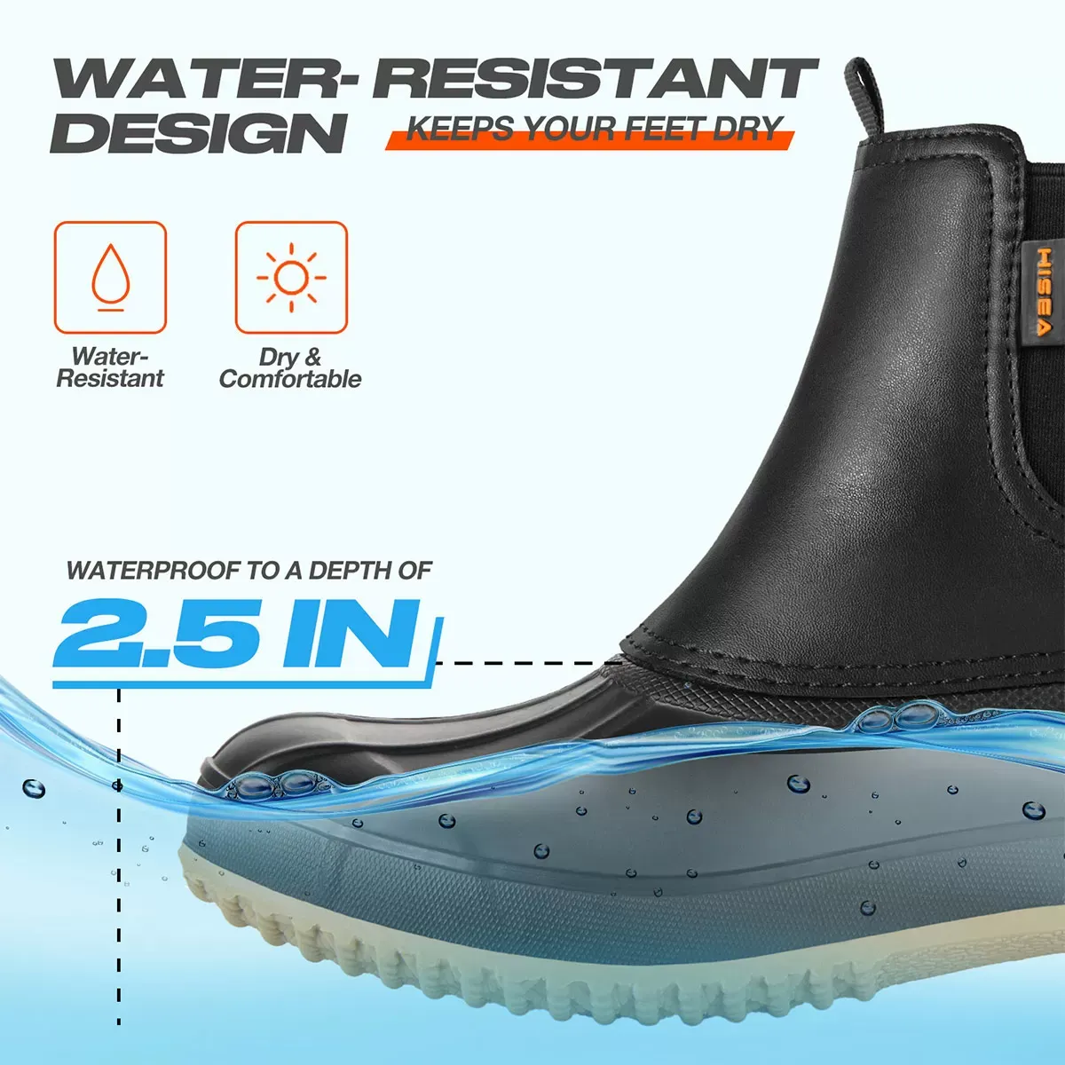 Women's Duck Rain Boots for XSX52WCP image 2