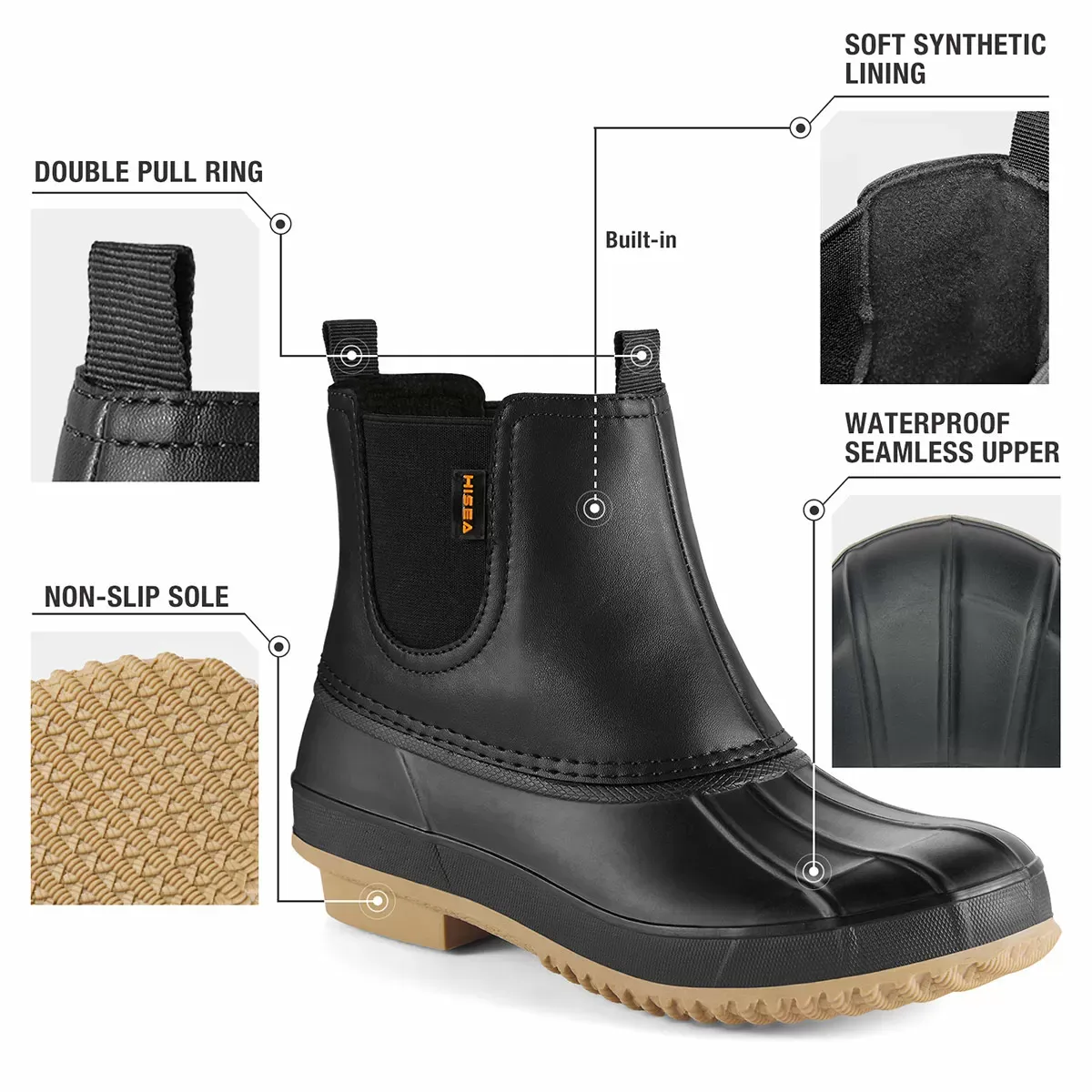 Women's Duck Rain Boots for XSX52WCP image 3